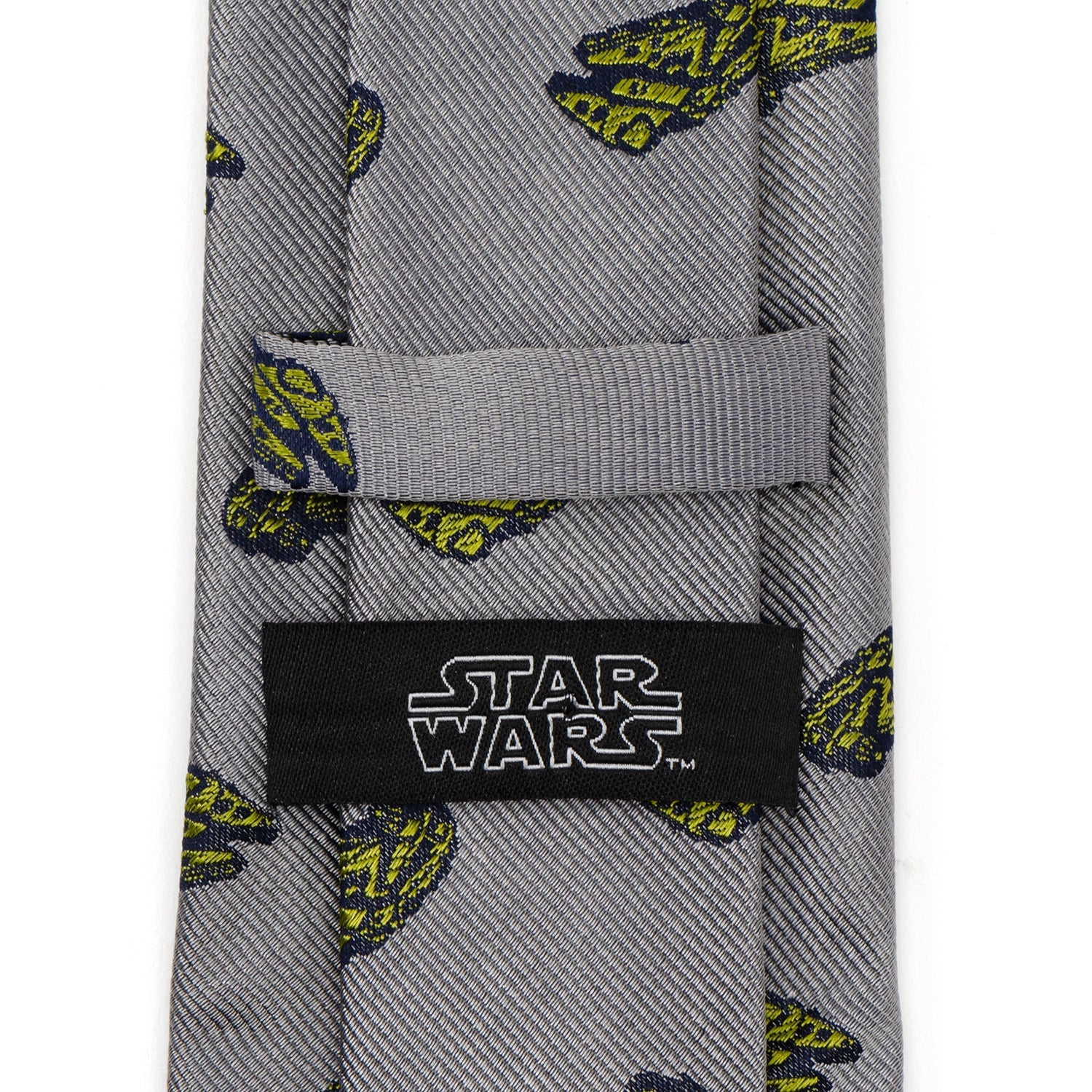 Star Wars Millennium Falcon and TIE Fighter Gray Tie