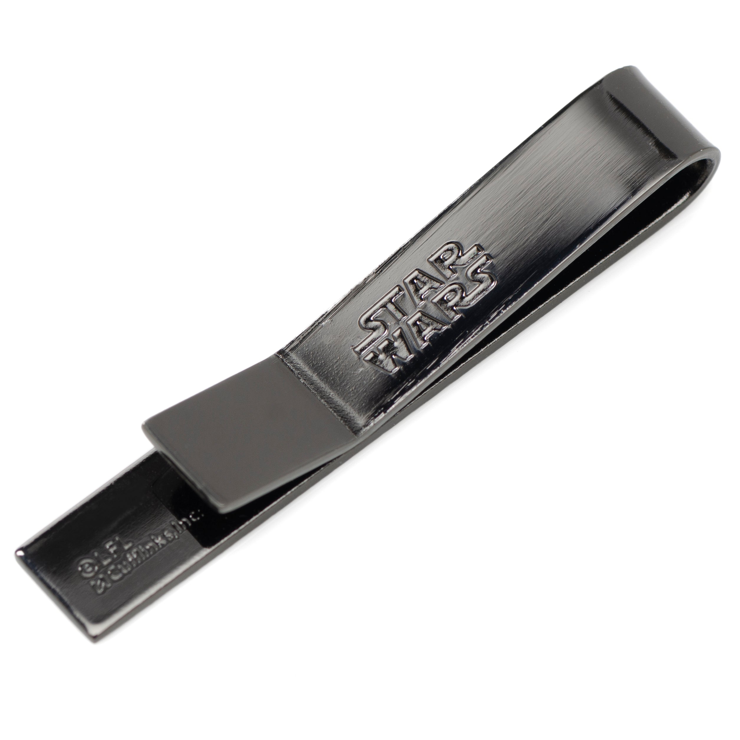 Star Wars Millennium Falcon Black and White Tie Bar