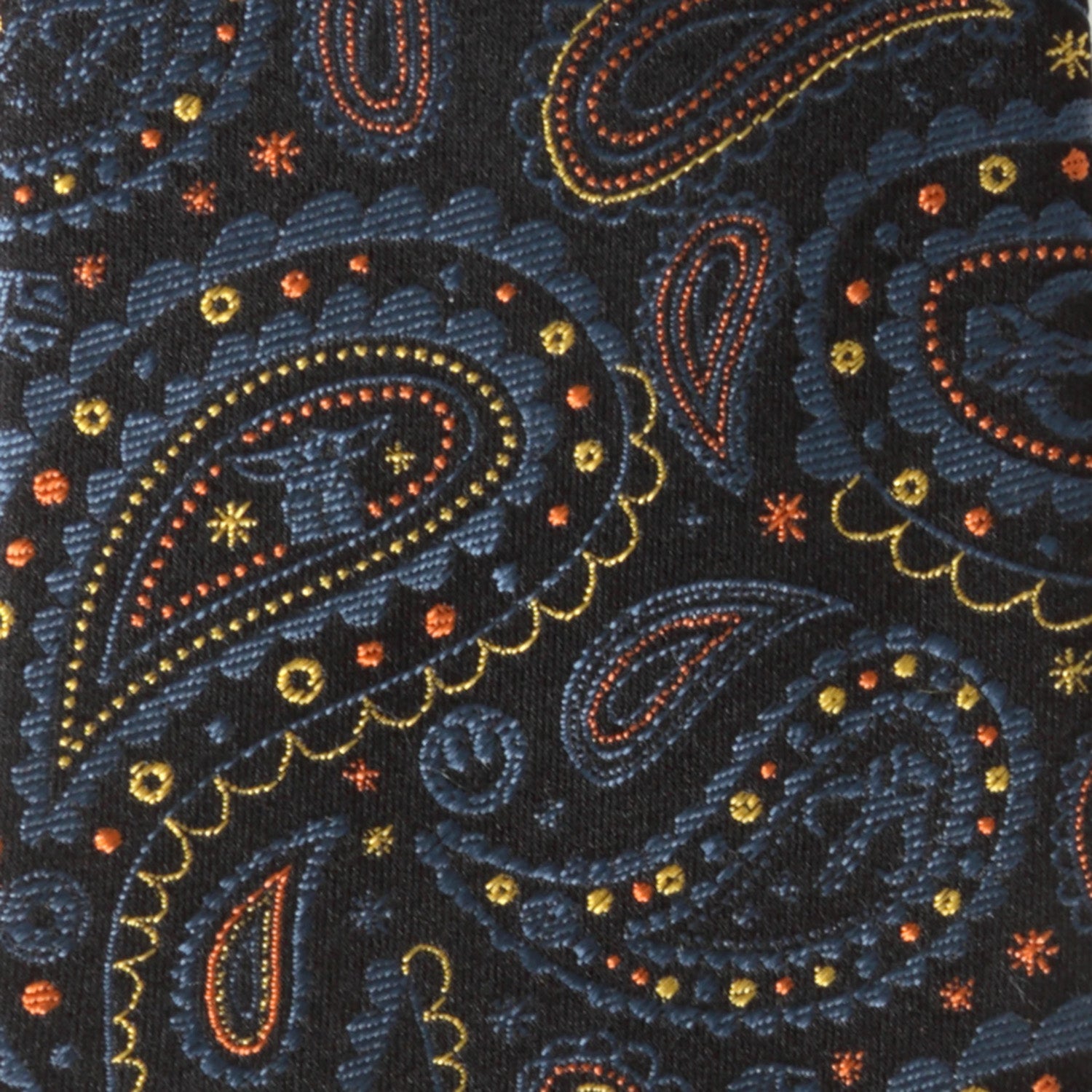 Star Wars Mandalorian Black Paisley Tie