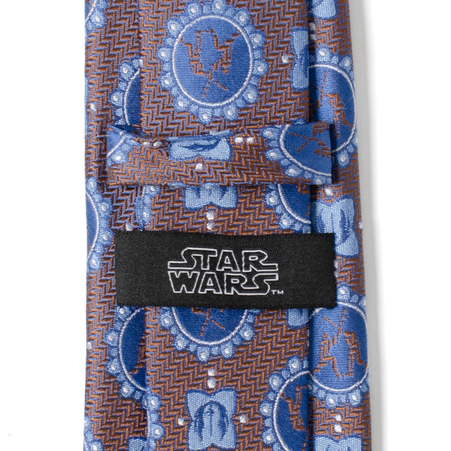 Star Wars Obi-Wan Kenobi and Anakin Skywalker LIGHTSABER Battle Blue Tie