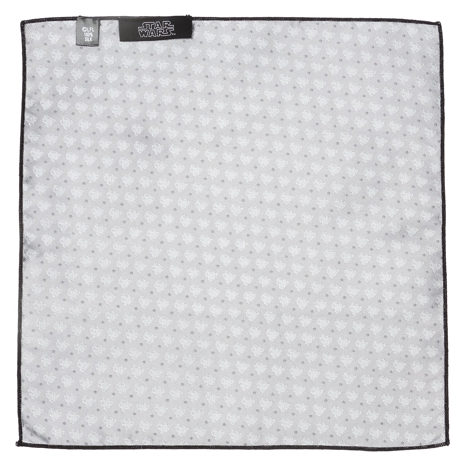 Star Wars Darth Vader Gray Polka Dot Pocket Square