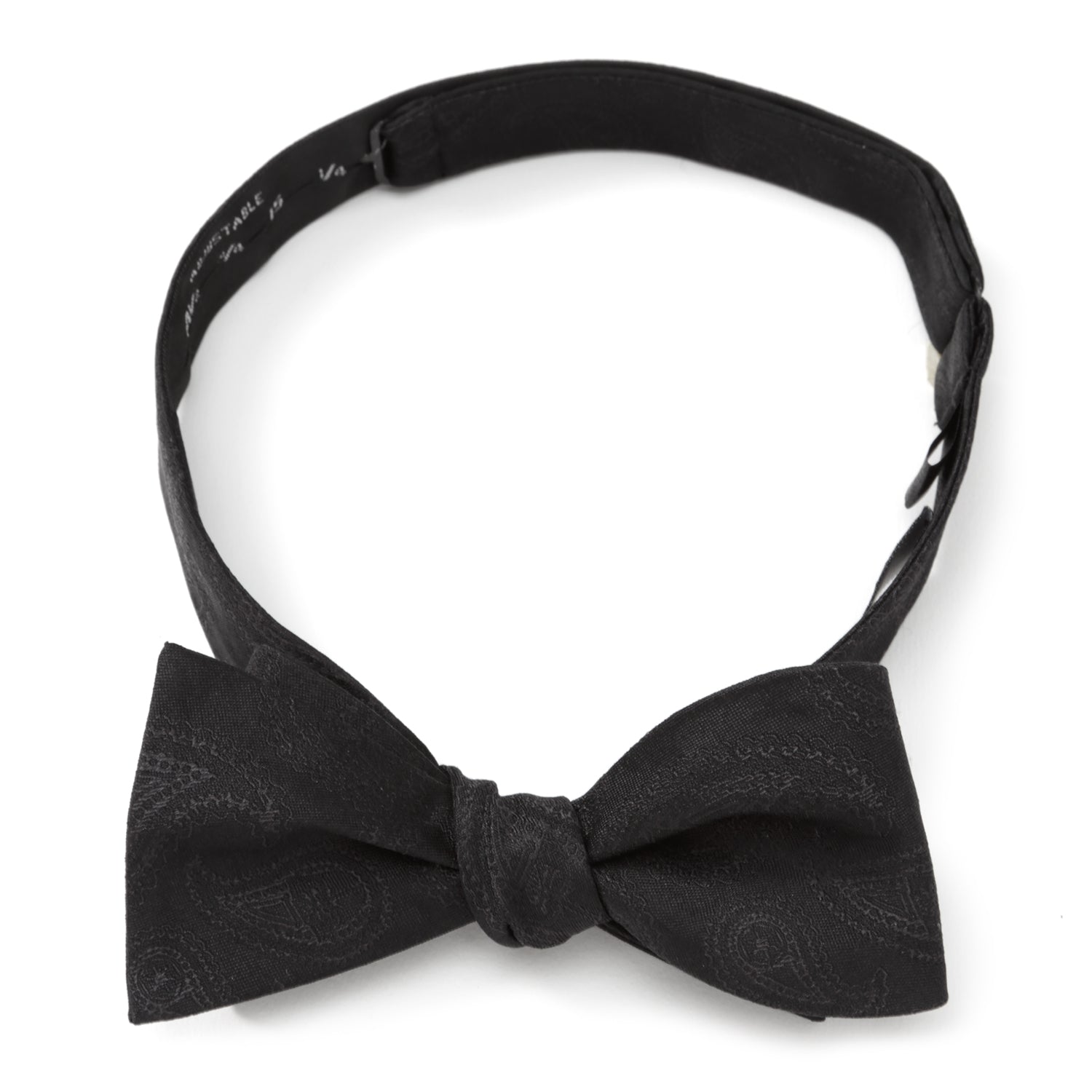 Star Wars Darth Vader Black Paisley Bow Tie