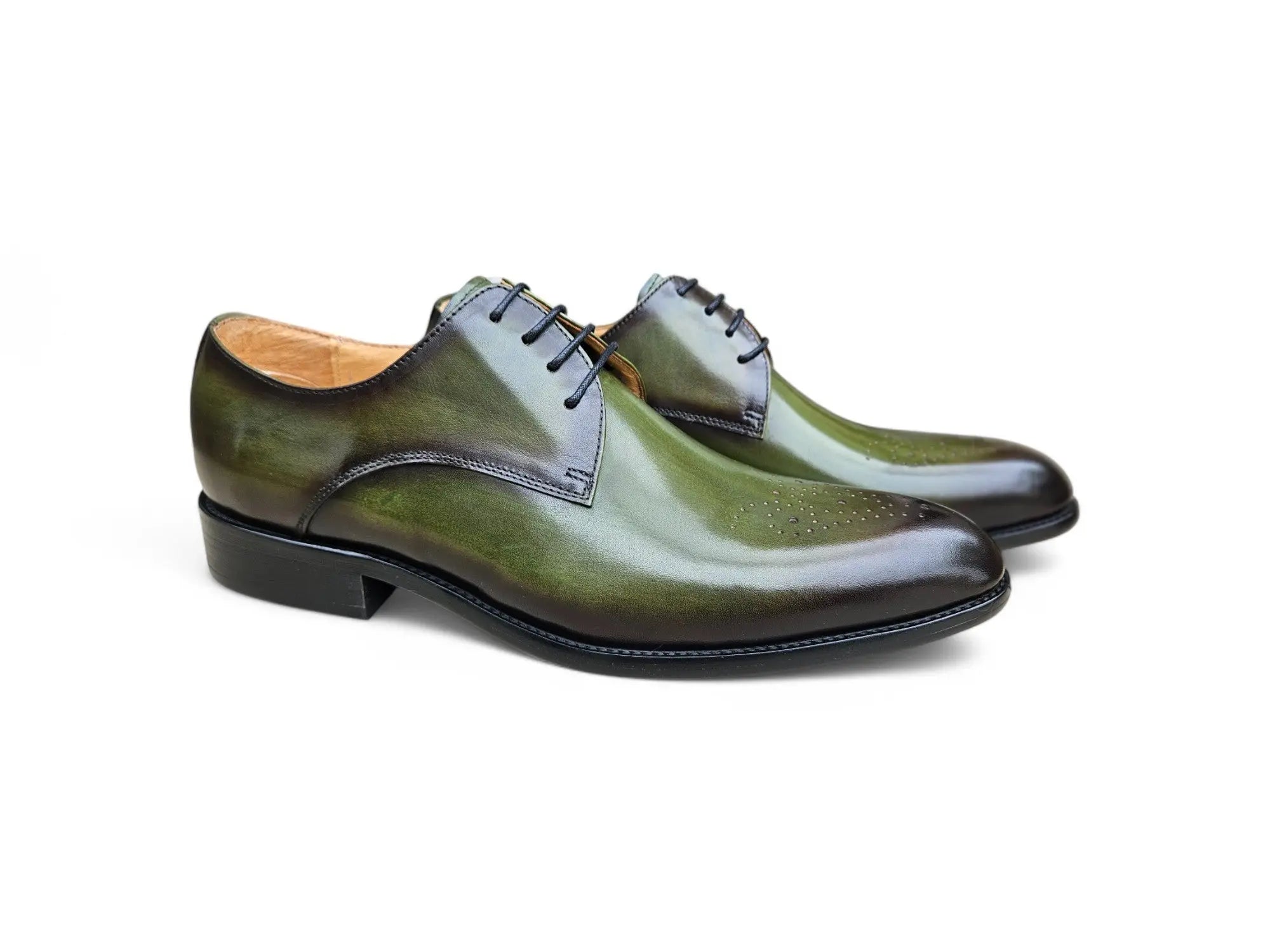 Signature Burnished Lace-up Derby