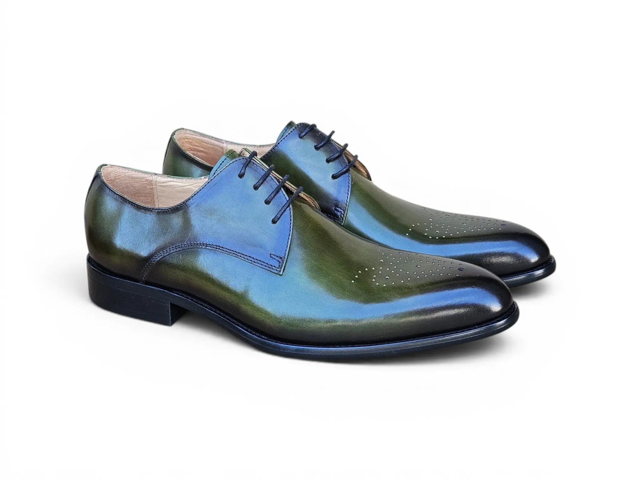 Signature Burnished Lace-up Derby