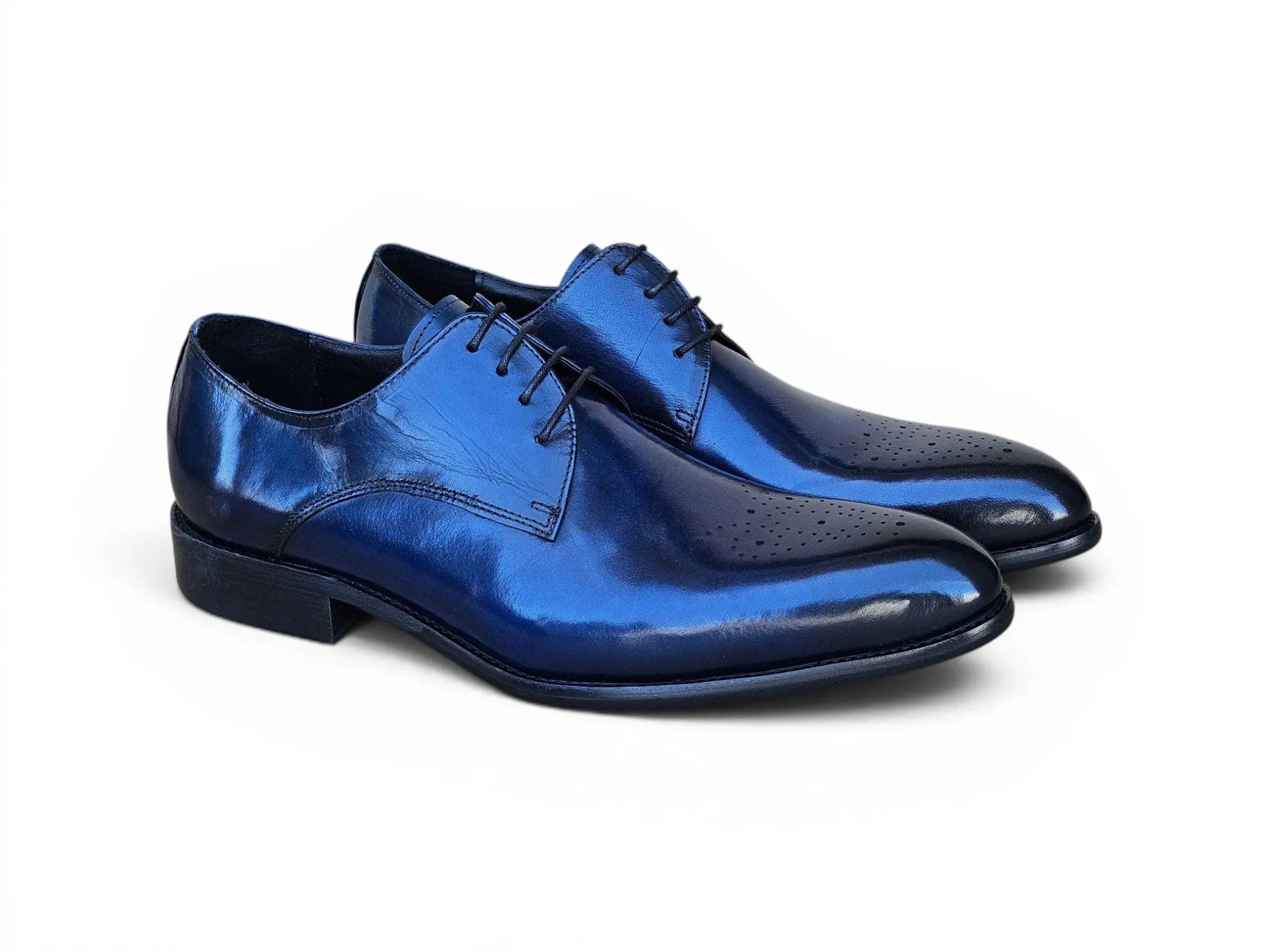 Signature Burnished Lace-up Derby