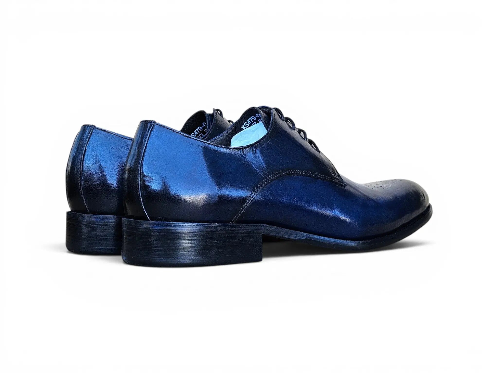 Signature Burnished Lace-up Derby