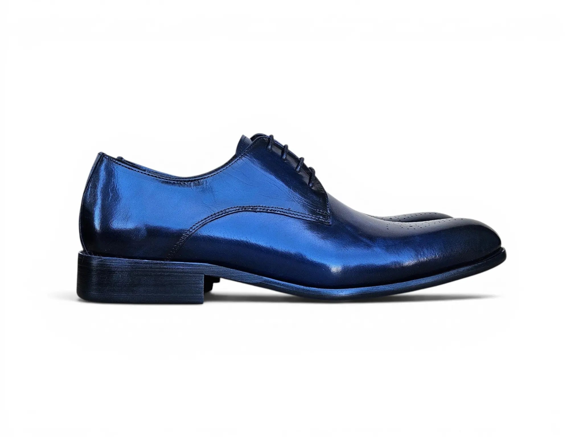 Signature Burnished Lace-up Derby