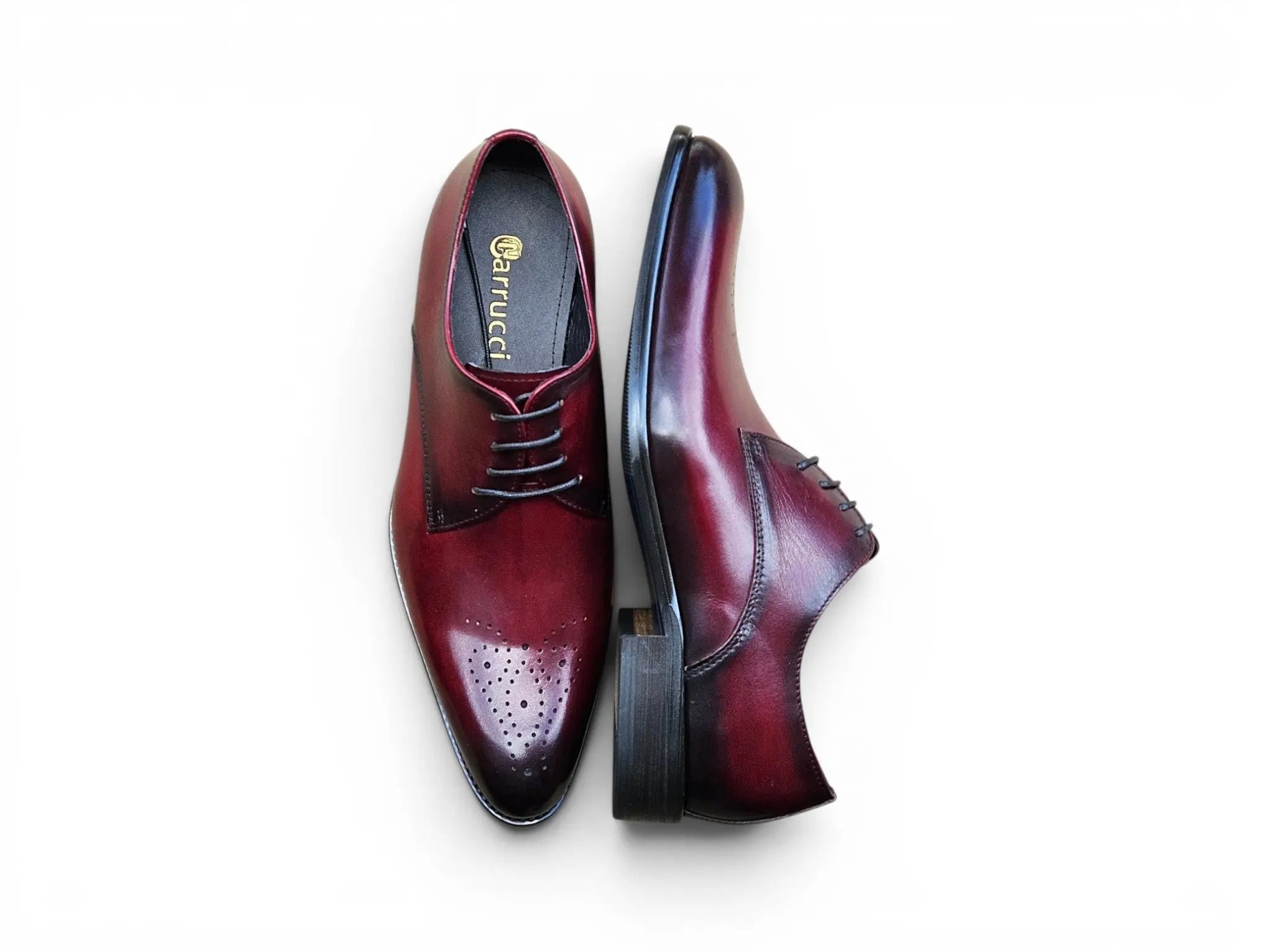 Signature Burnished Lace-up Derby