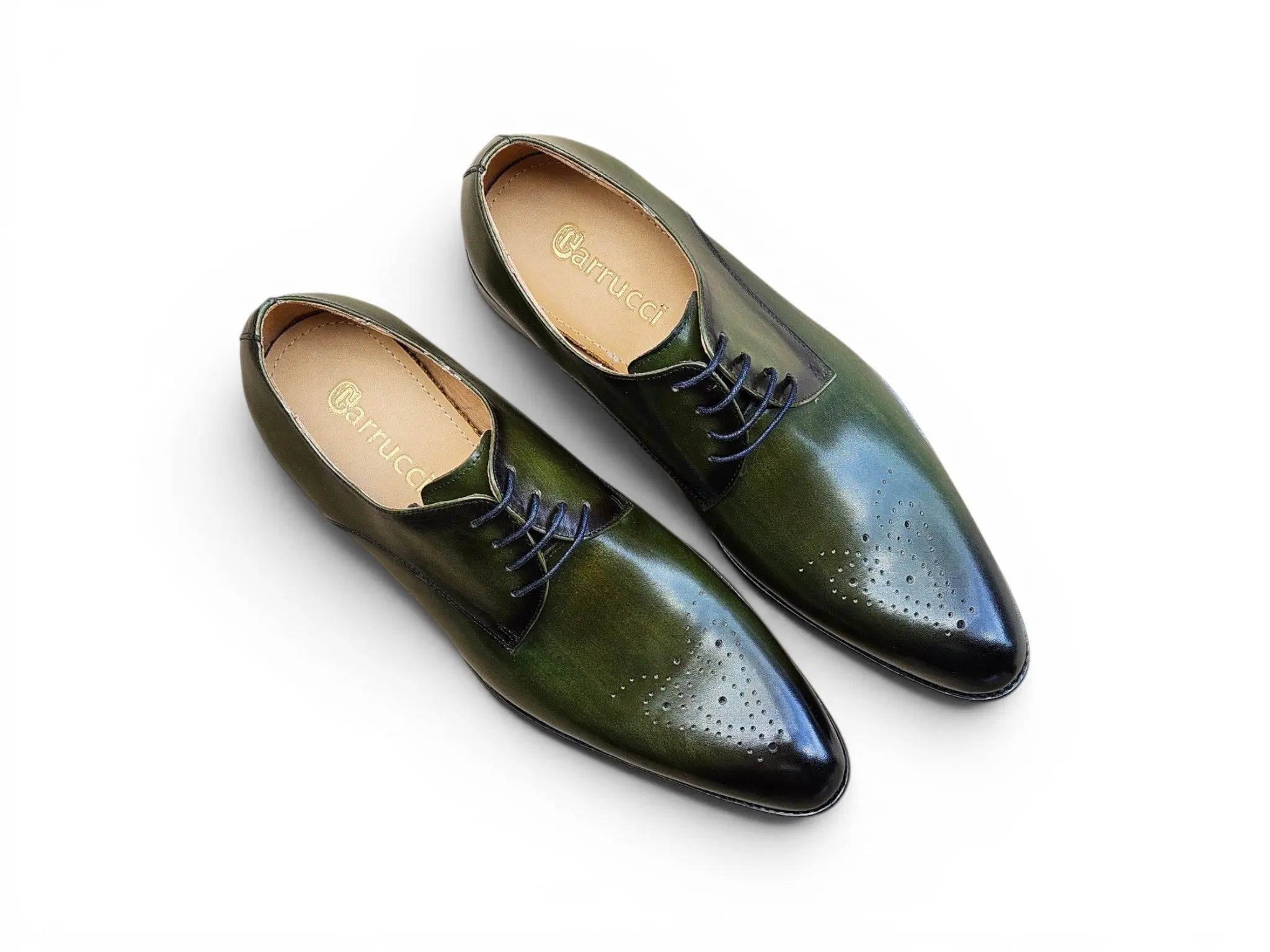 Signature Burnished Lace-up Derby