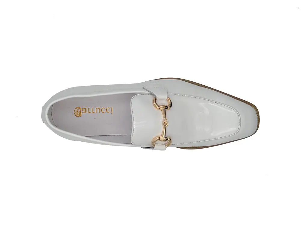 Signature Horse Bit Patent Leather Loafer