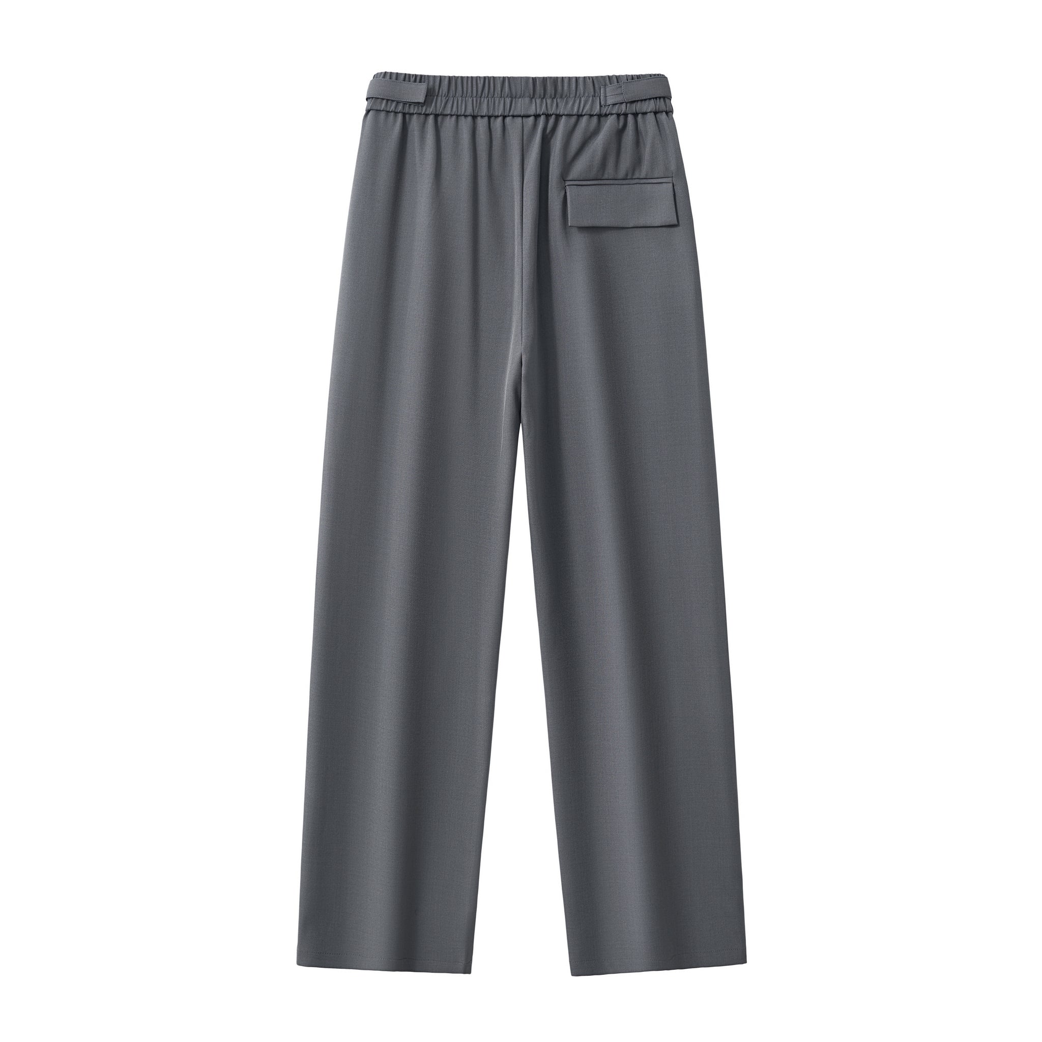 Wellington Side-Tab Trousers GREY