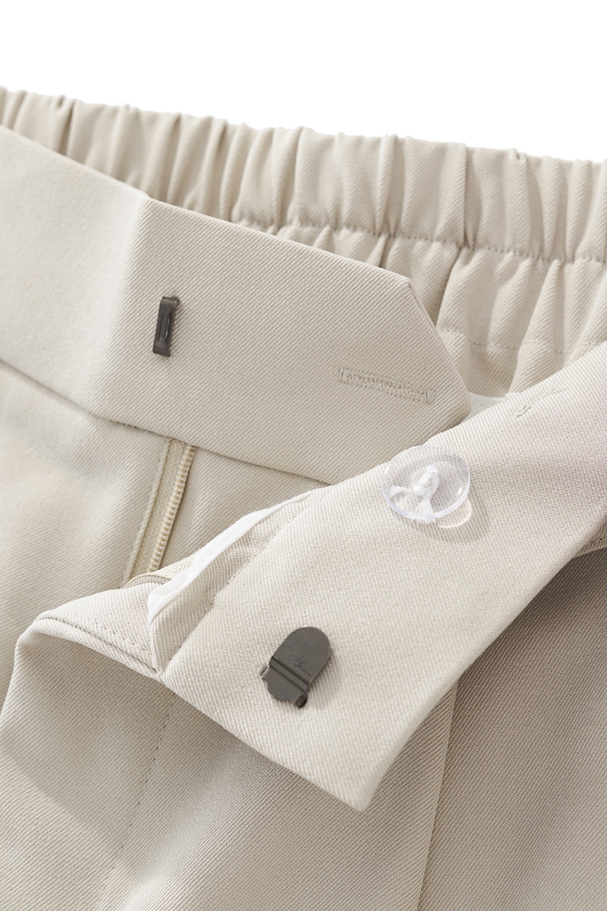 Kingsley Side-Tab Trousers TAUPE