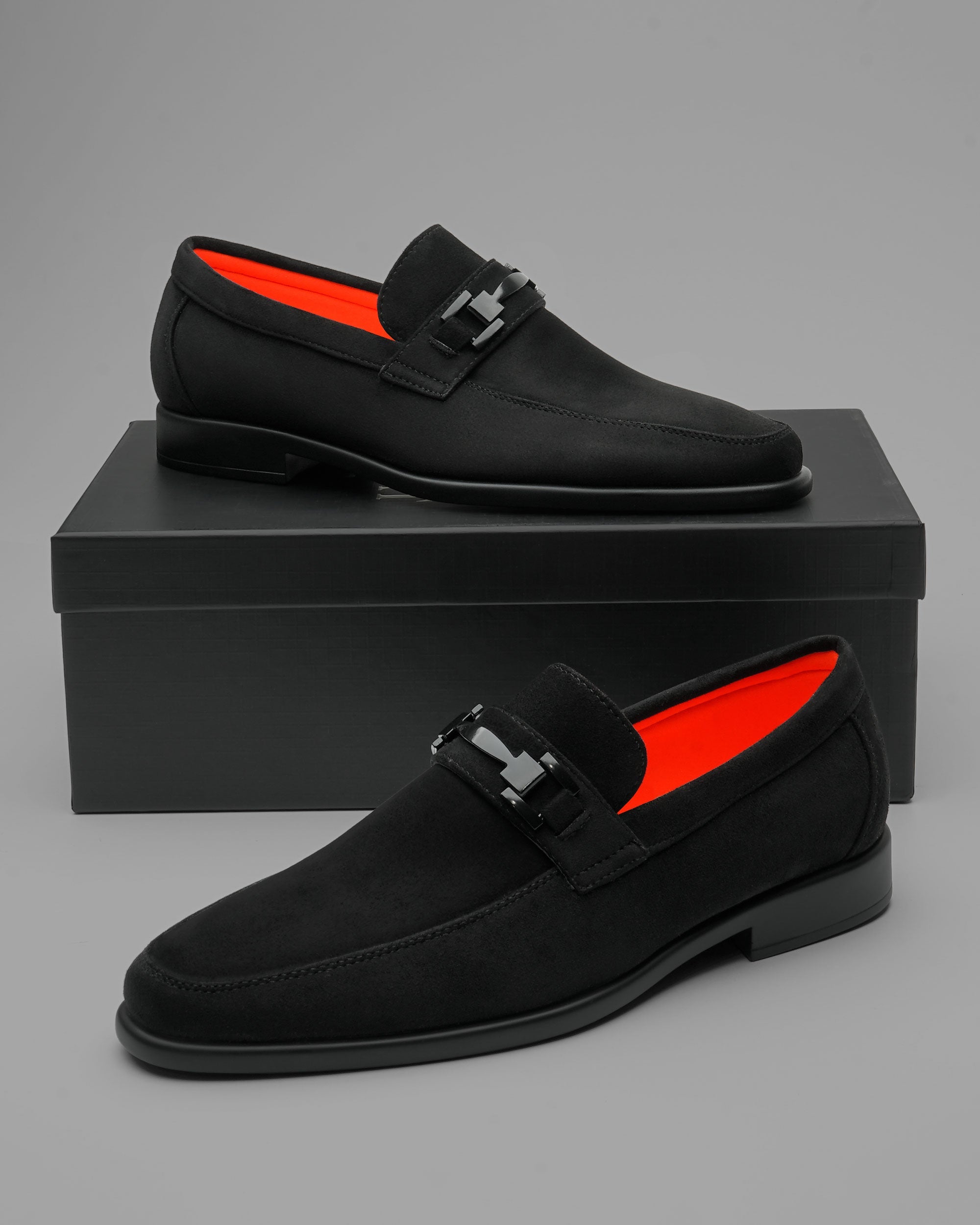 Tayno The Caprio Suede Loafer Black