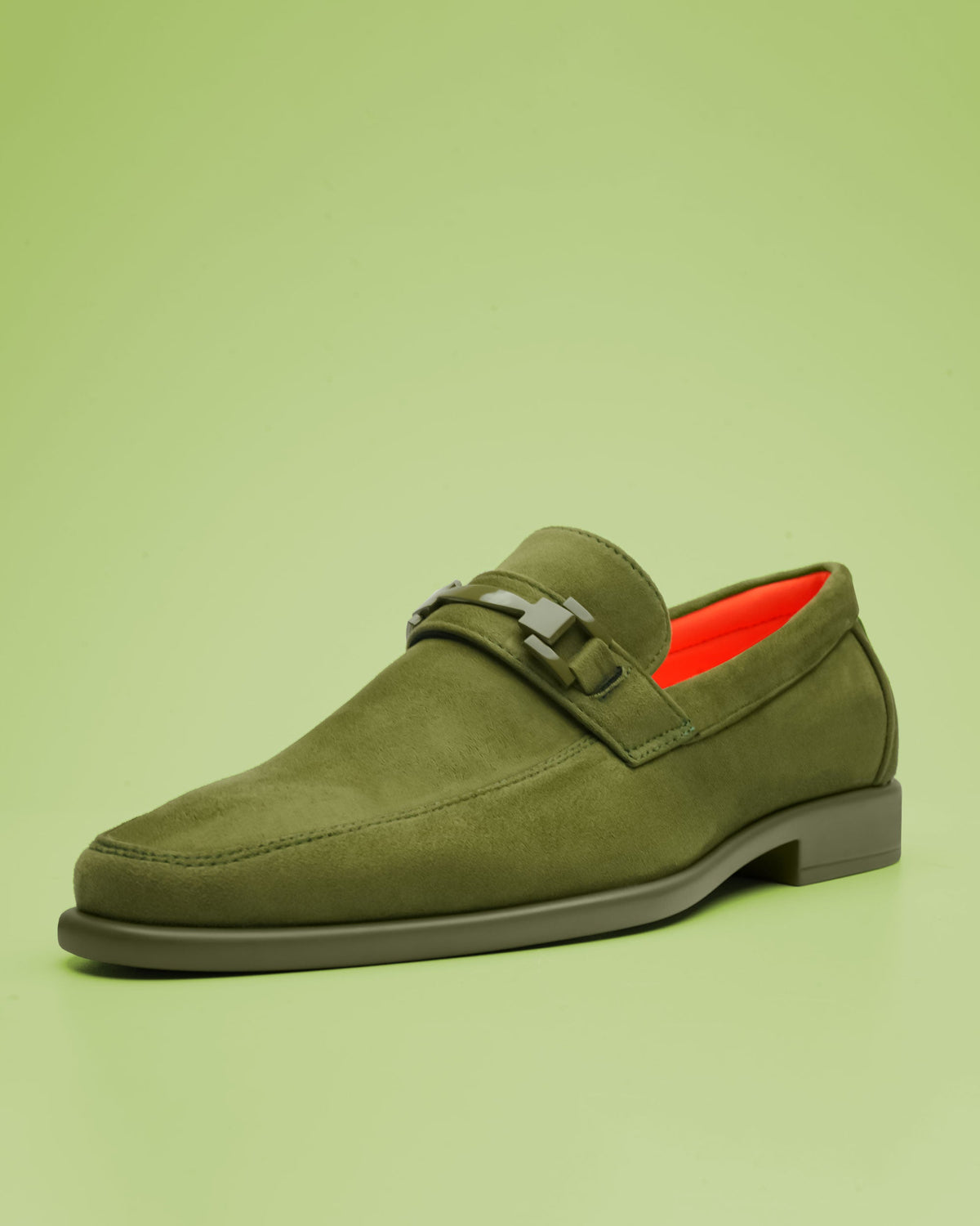 Tayno The Caprio Suede Loafer Lime