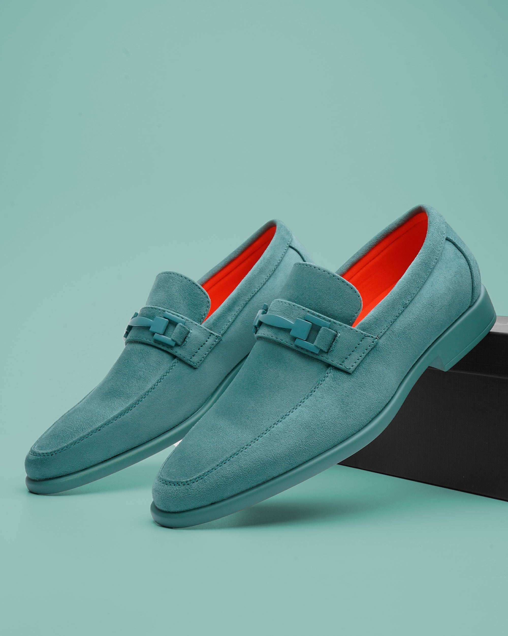 Tayno The Caprio Suede Loafer Sea