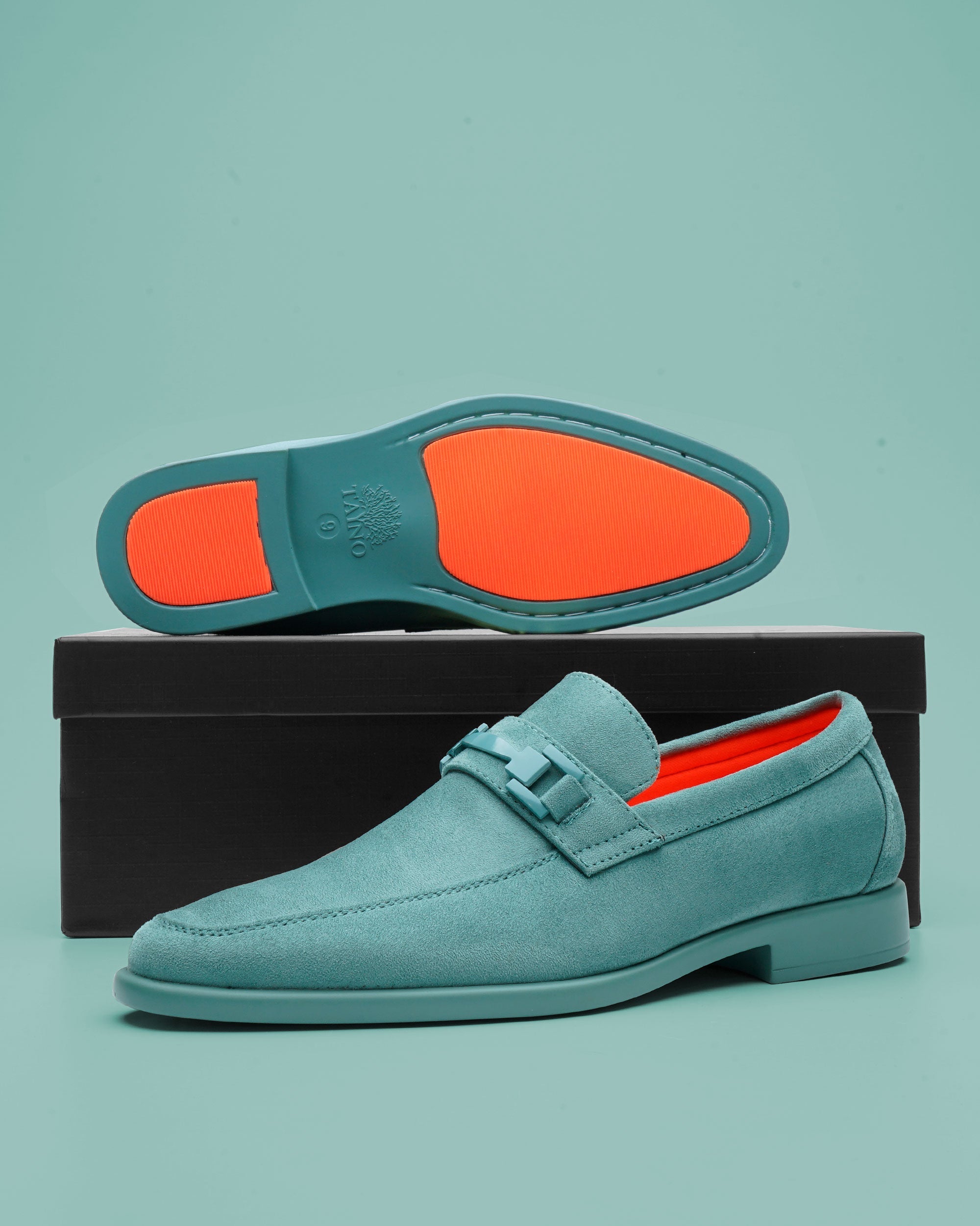 Tayno The Caprio Suede Loafer Sea
