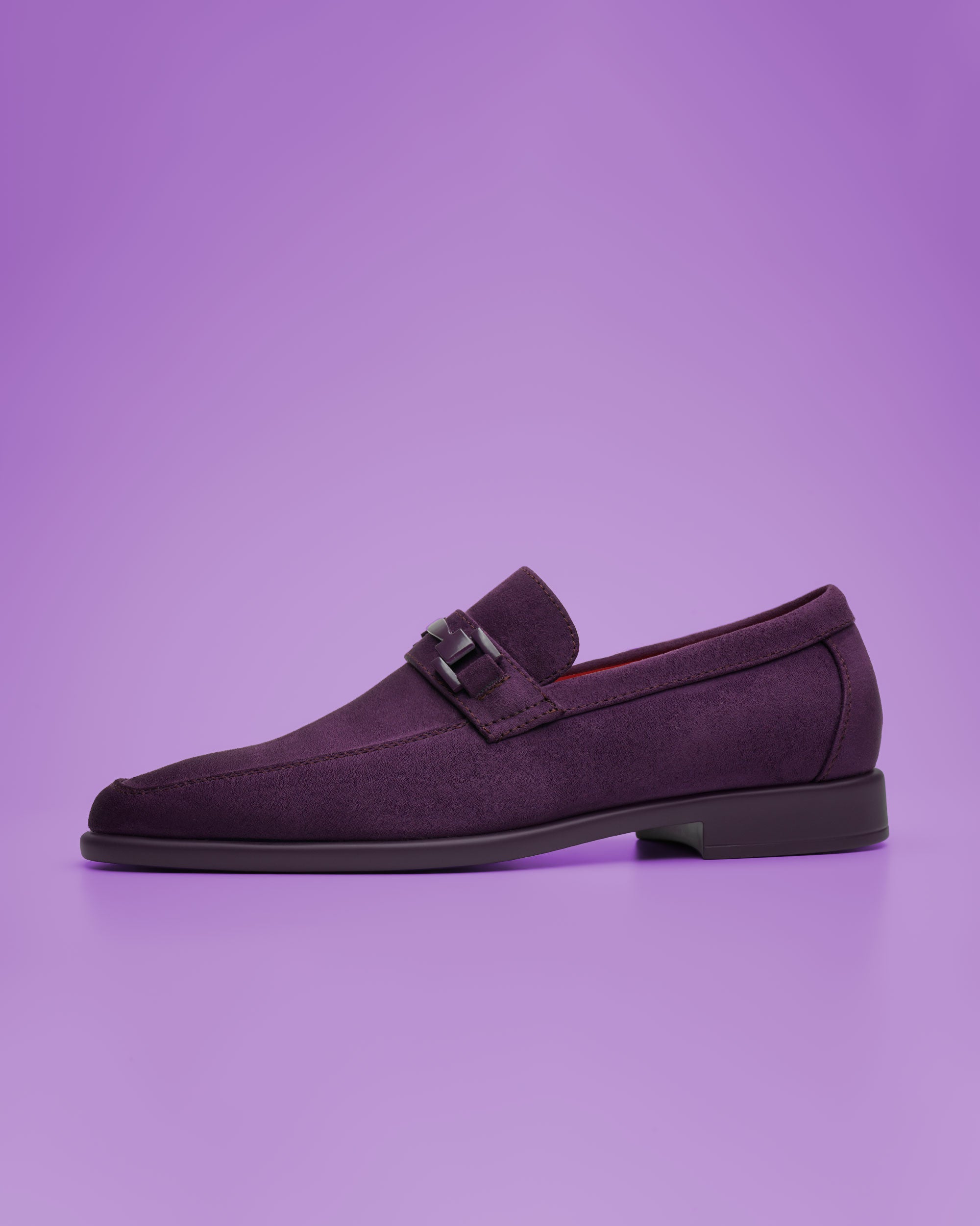 Tayno The Caprio Suede Loafer Purple