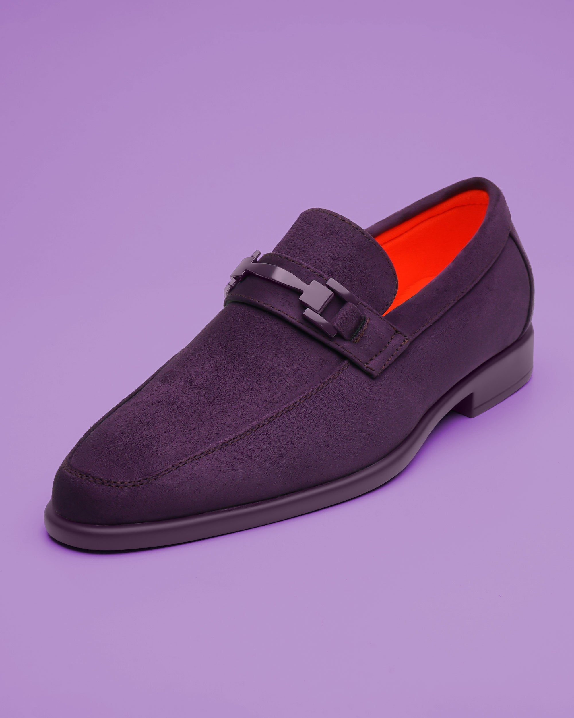 Tayno The Caprio Suede Loafer Purple