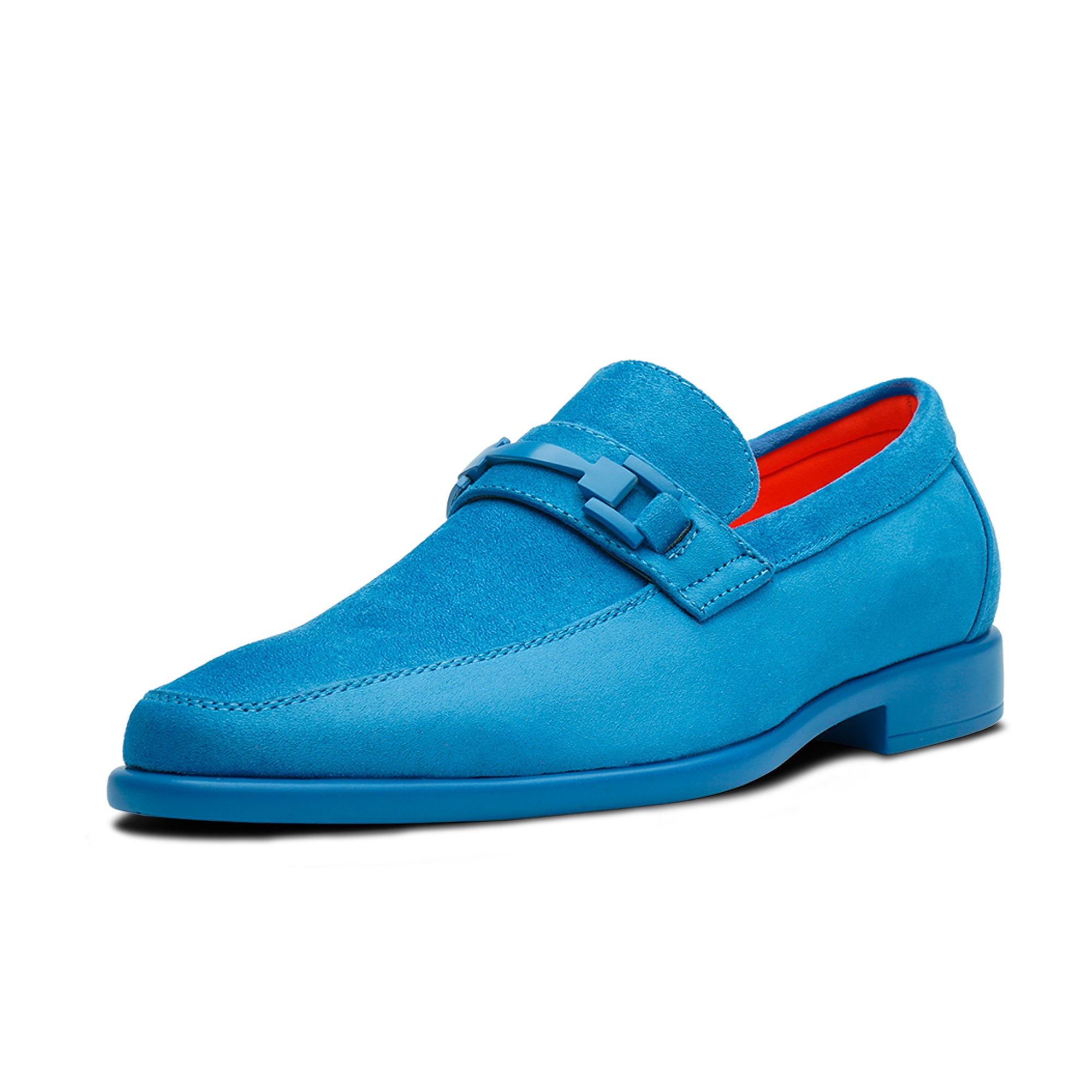 Tayno The Caprio Suede Loafer Light Blue