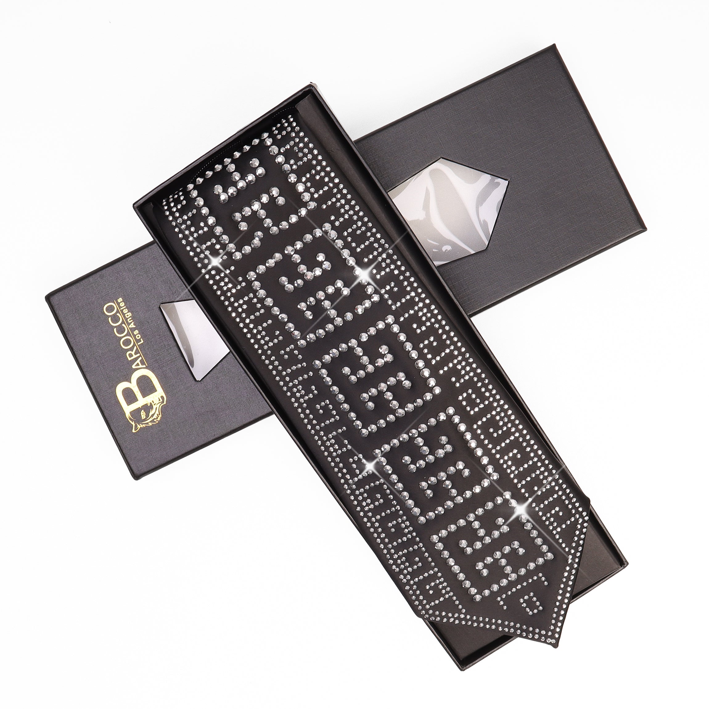 Sparkle Knot BLACK/SILVER