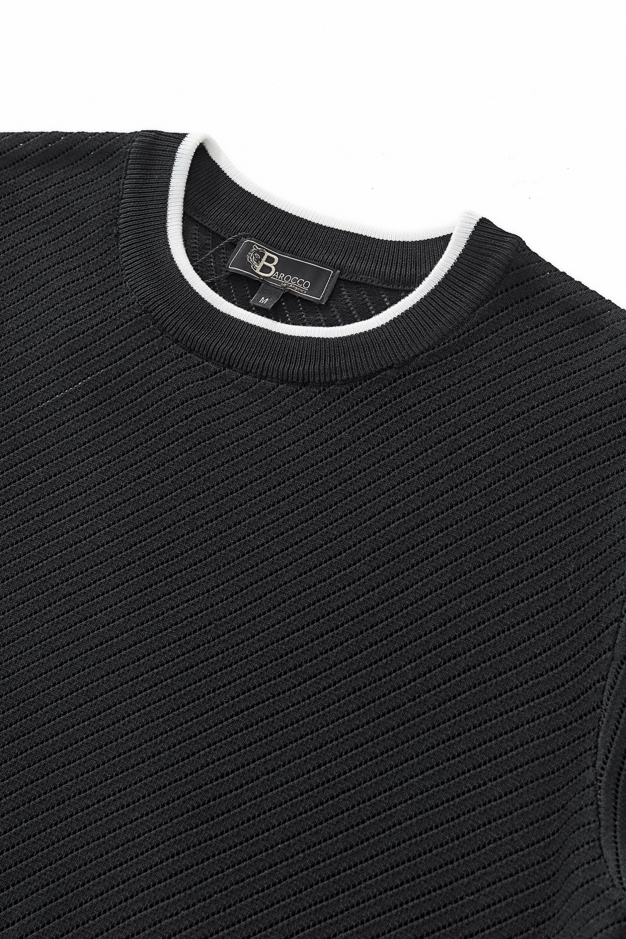 TrimFlex Knit Tee BLACK