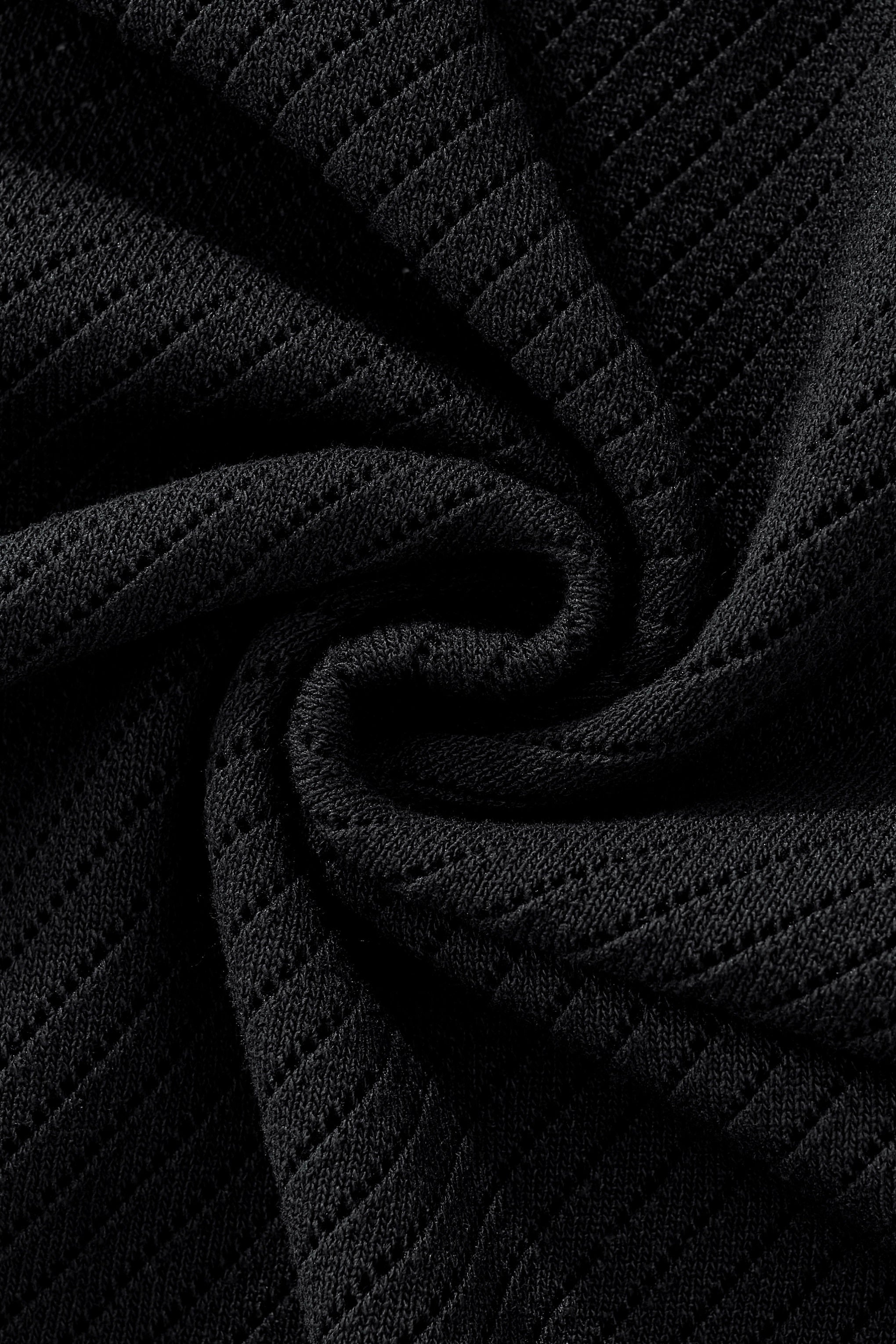 TrimFlex Knit Tee BLACK