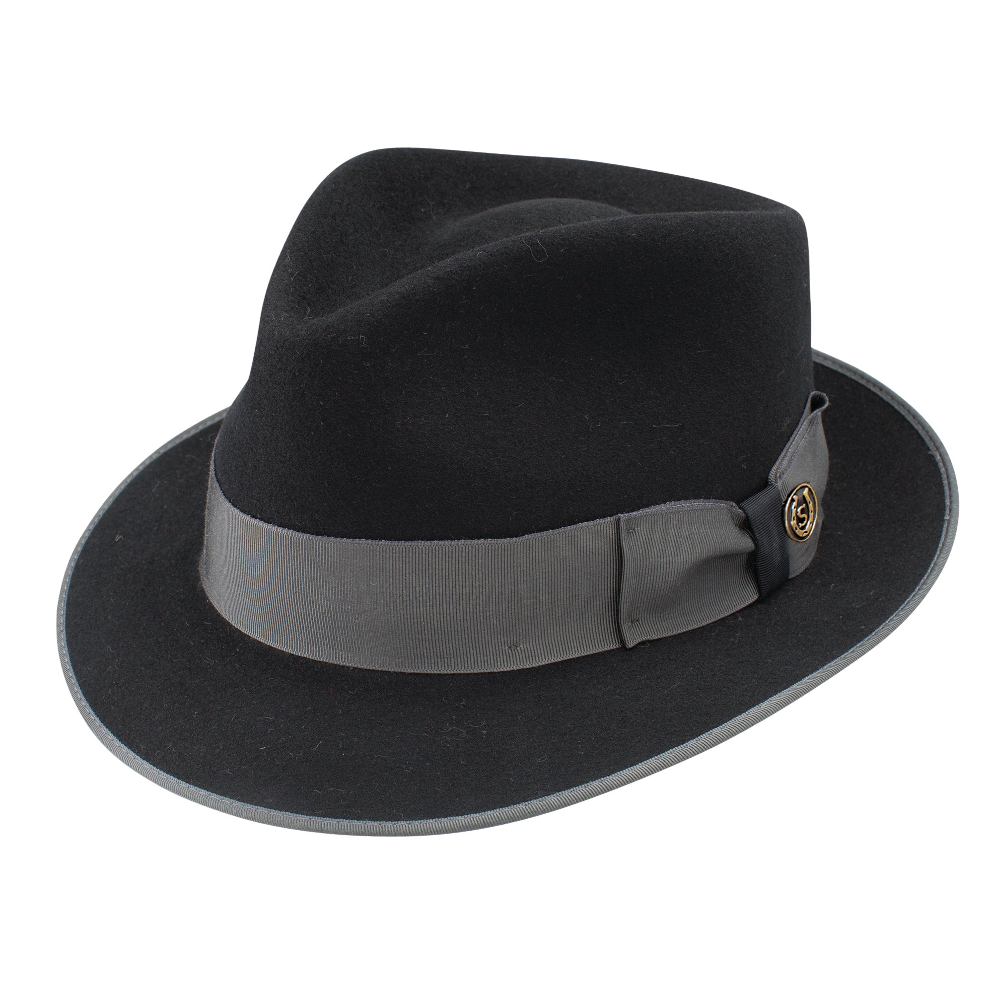 Stetson Hashtag Wool Fedora Black