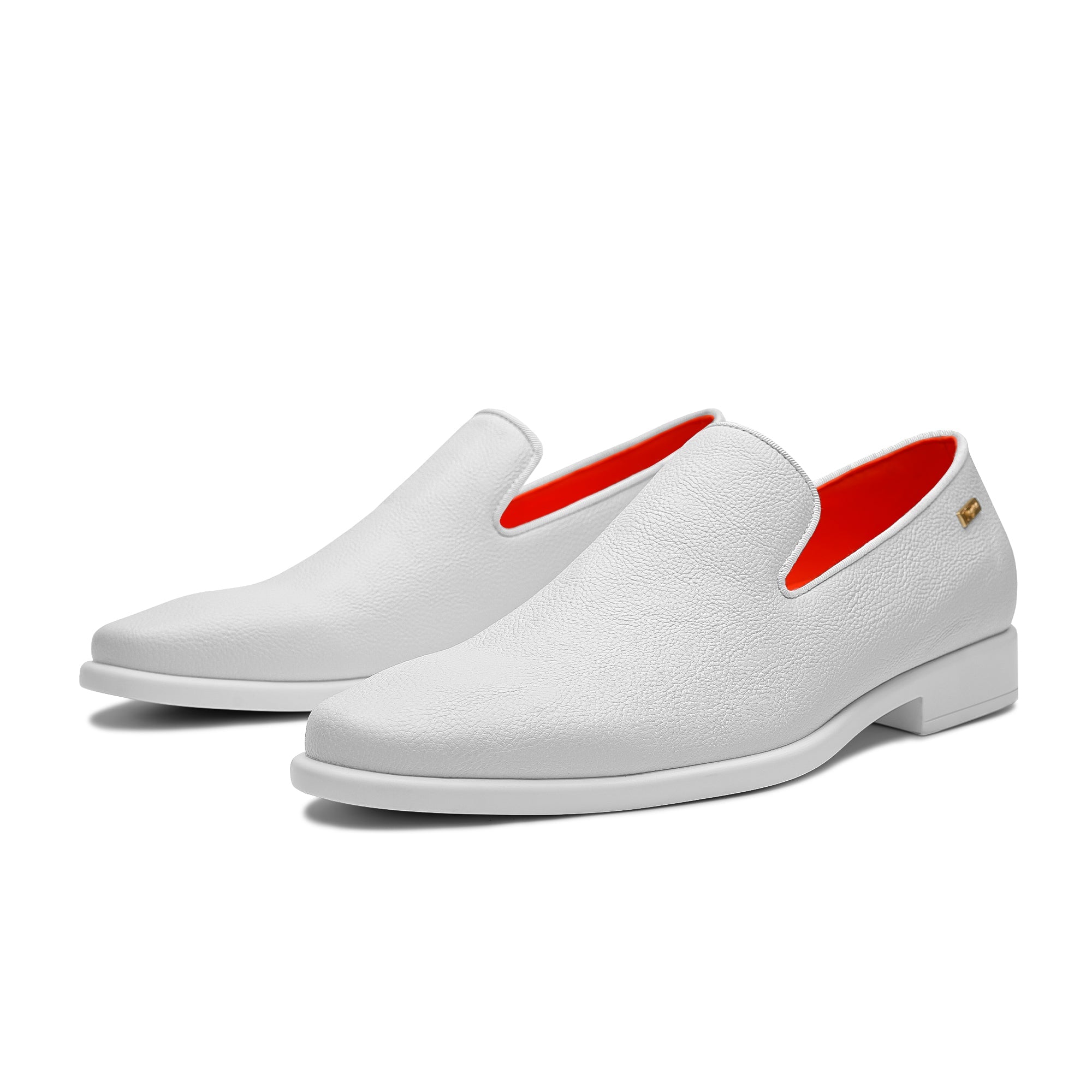 Tayno Alpha Leather Loafer White