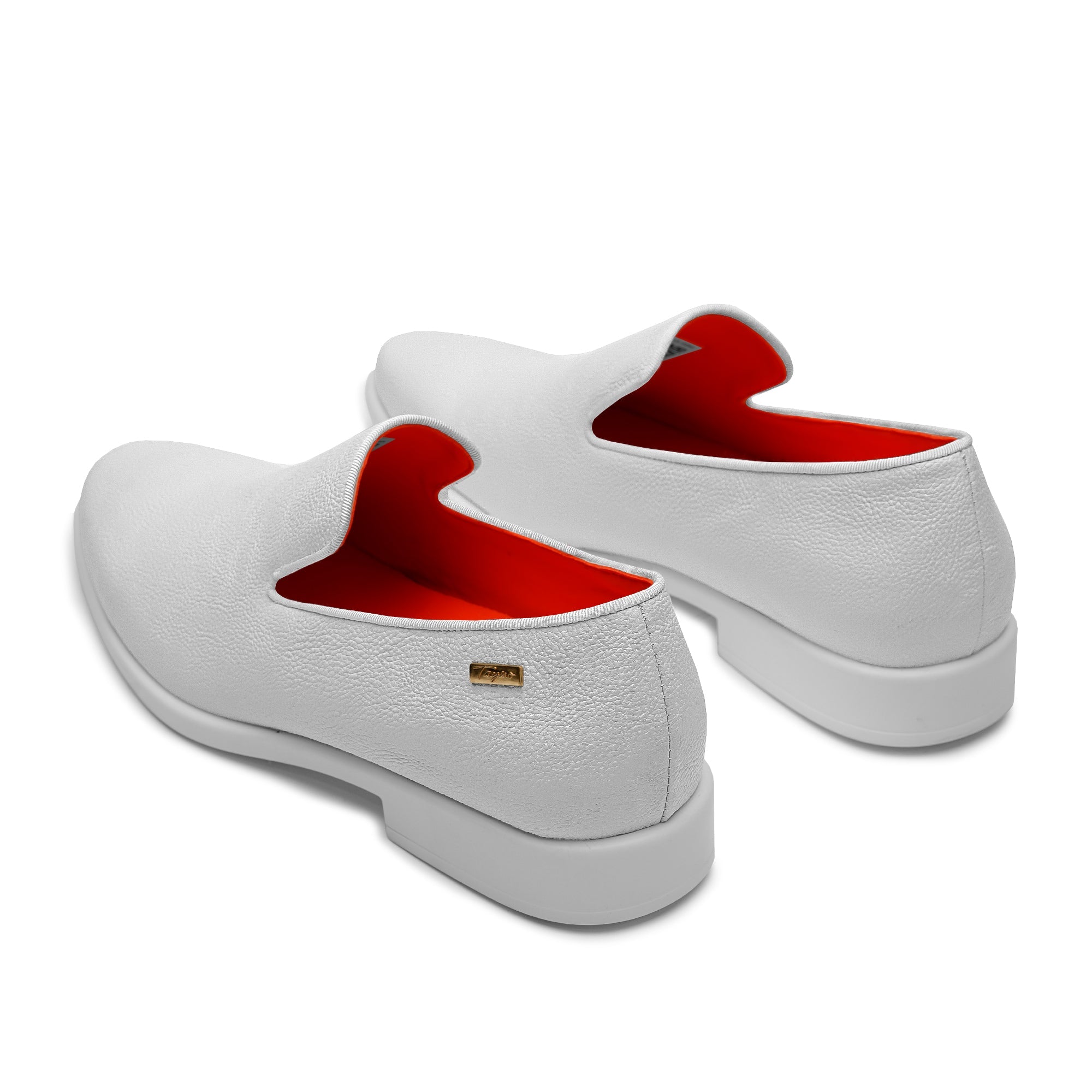 Tayno Alpha Leather Loafer White