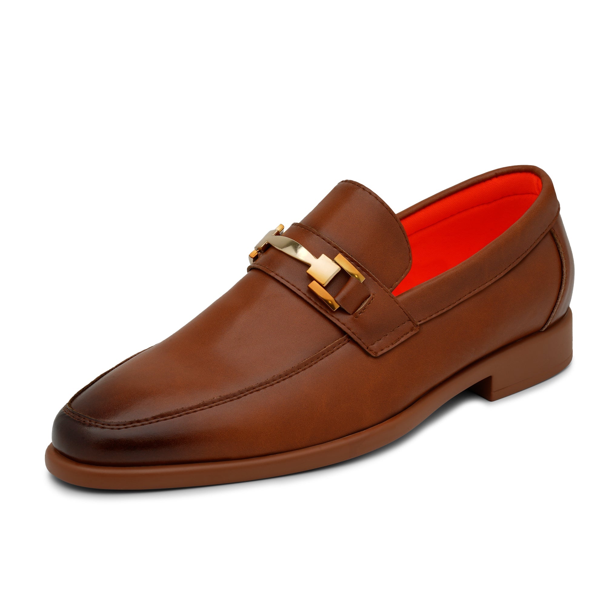 Tayno The Caprio Leather Loafer Cognac
