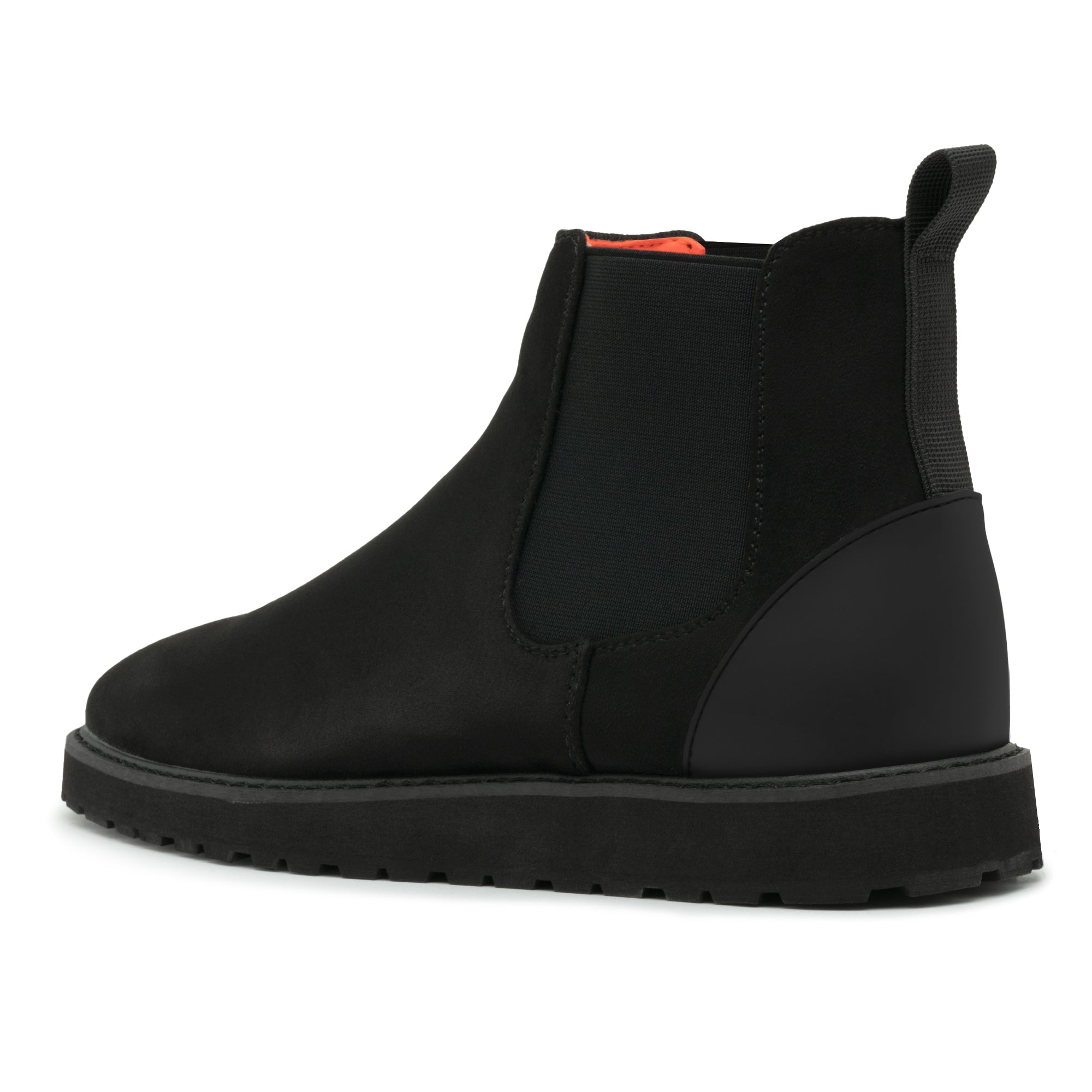 Tayno The Mustela Suede Casual Chelsea Sneaker Black