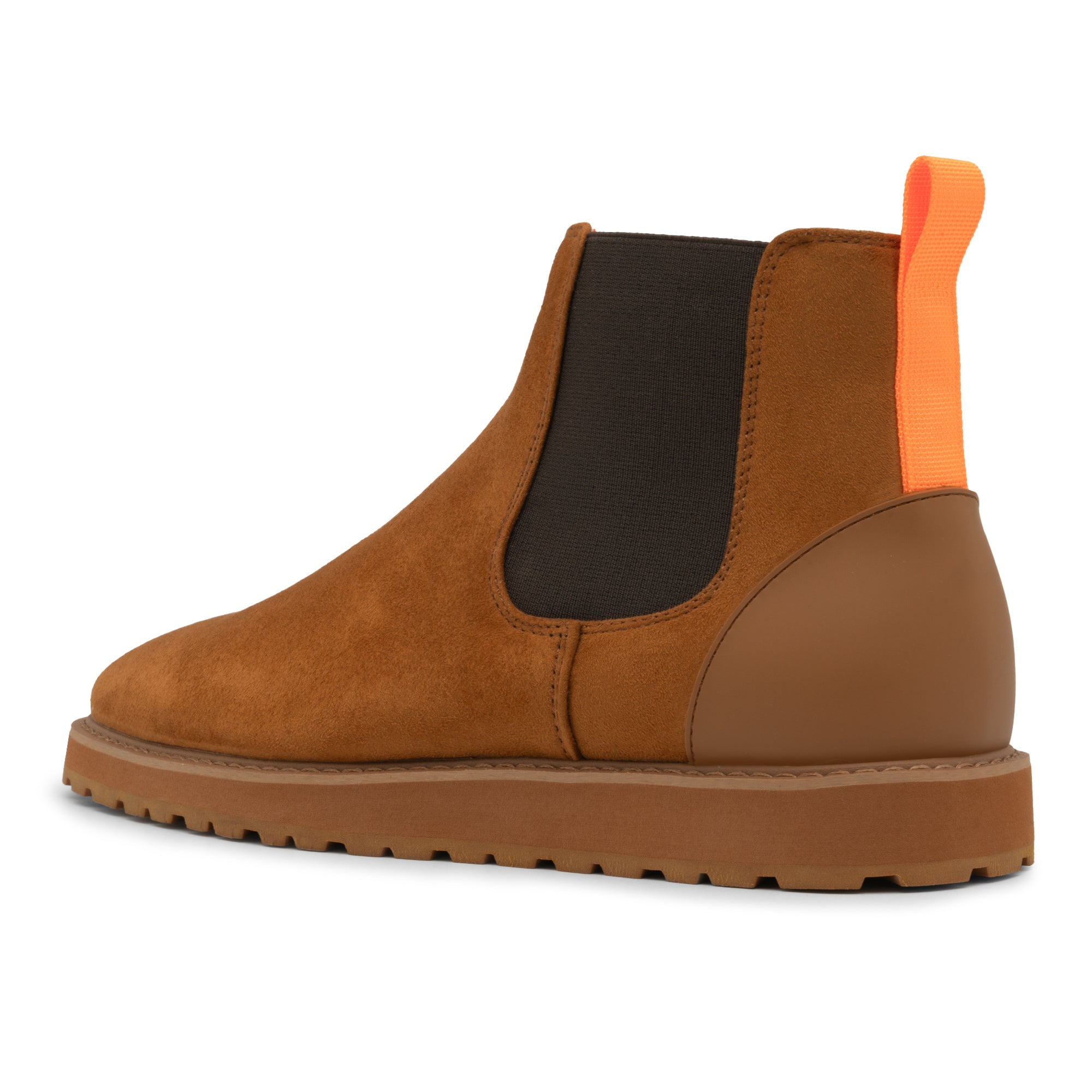 Tayno The Mustela Suede Casual Chelsea Sneaker Camel