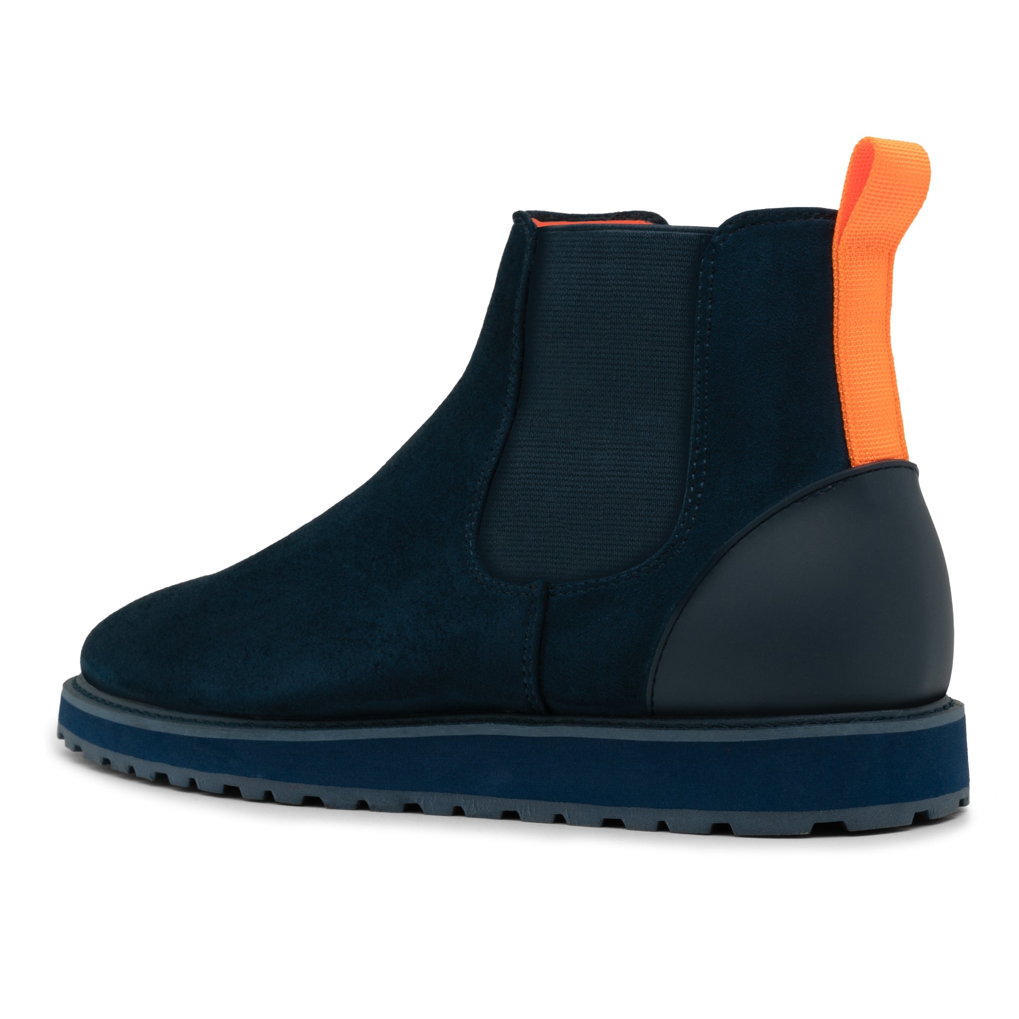 Tayno The Mustela Suede Casual Chelsea Sneaker Navy