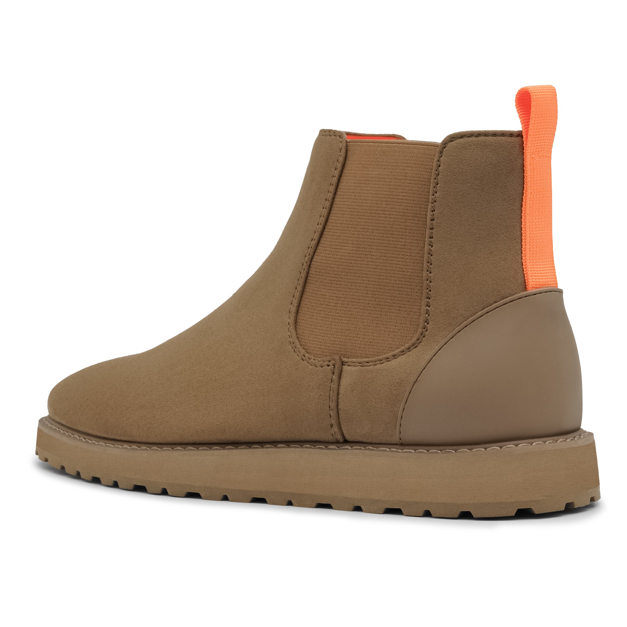 Tayno The Mustela Suede Casual Chelsea Sneaker Sand