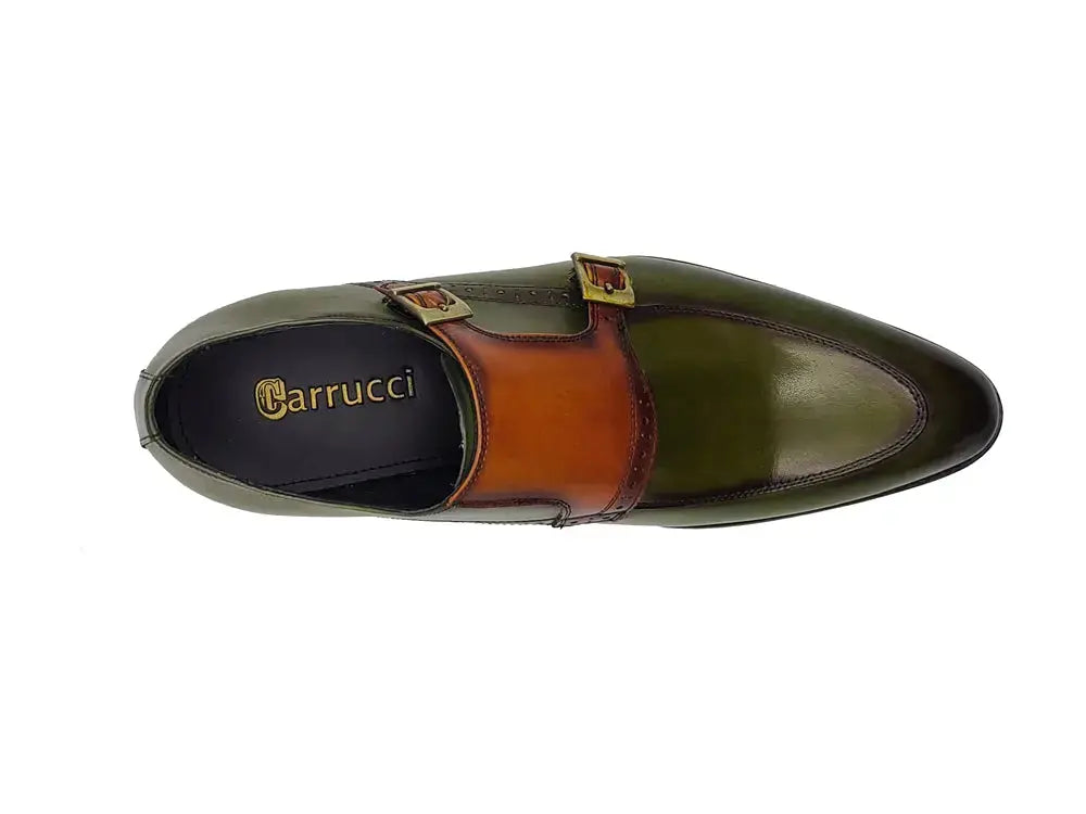 Two Tone Double Monk Strap