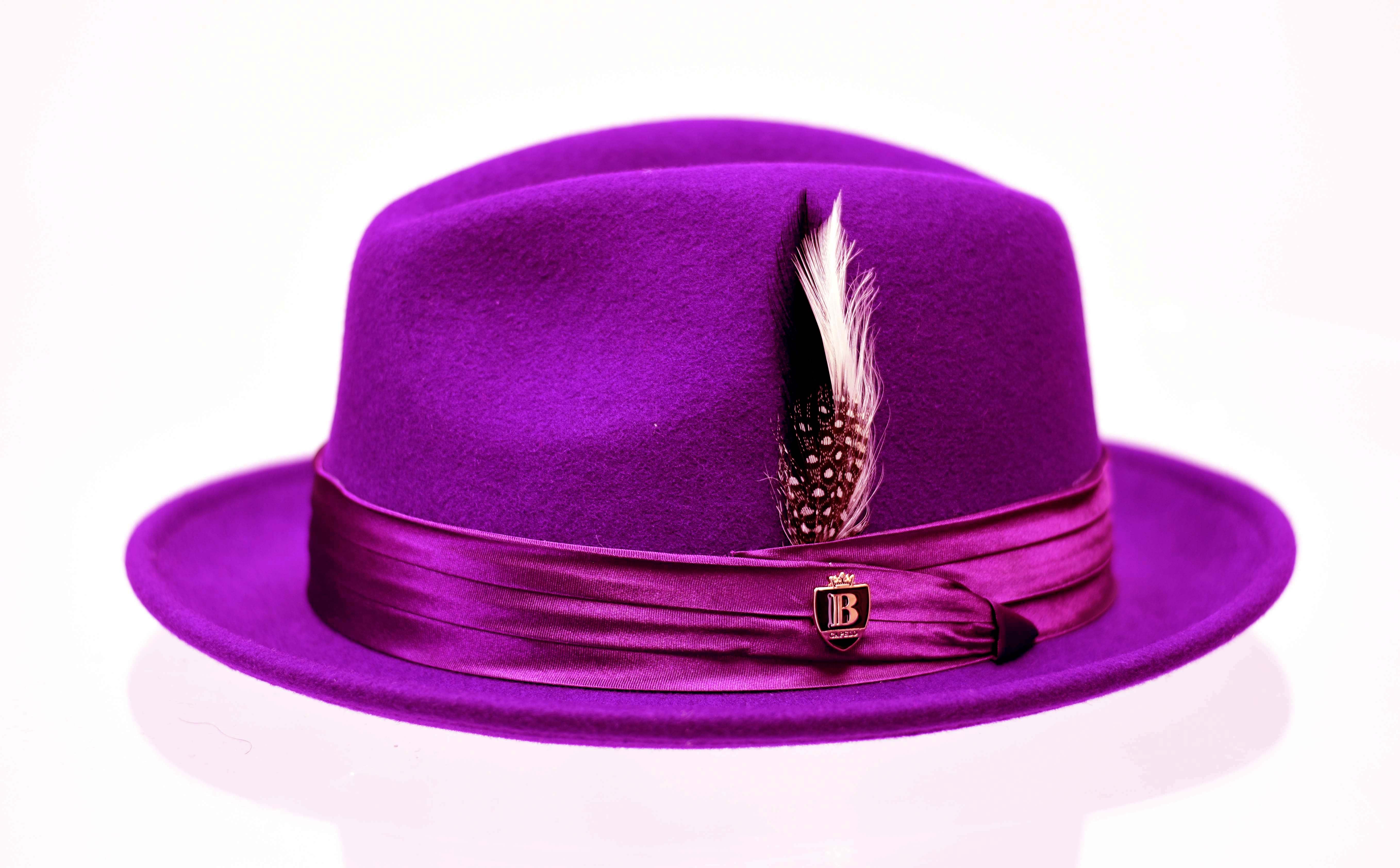 Bruno Capelo Giovani Fedora UN- 141 Grape Purple