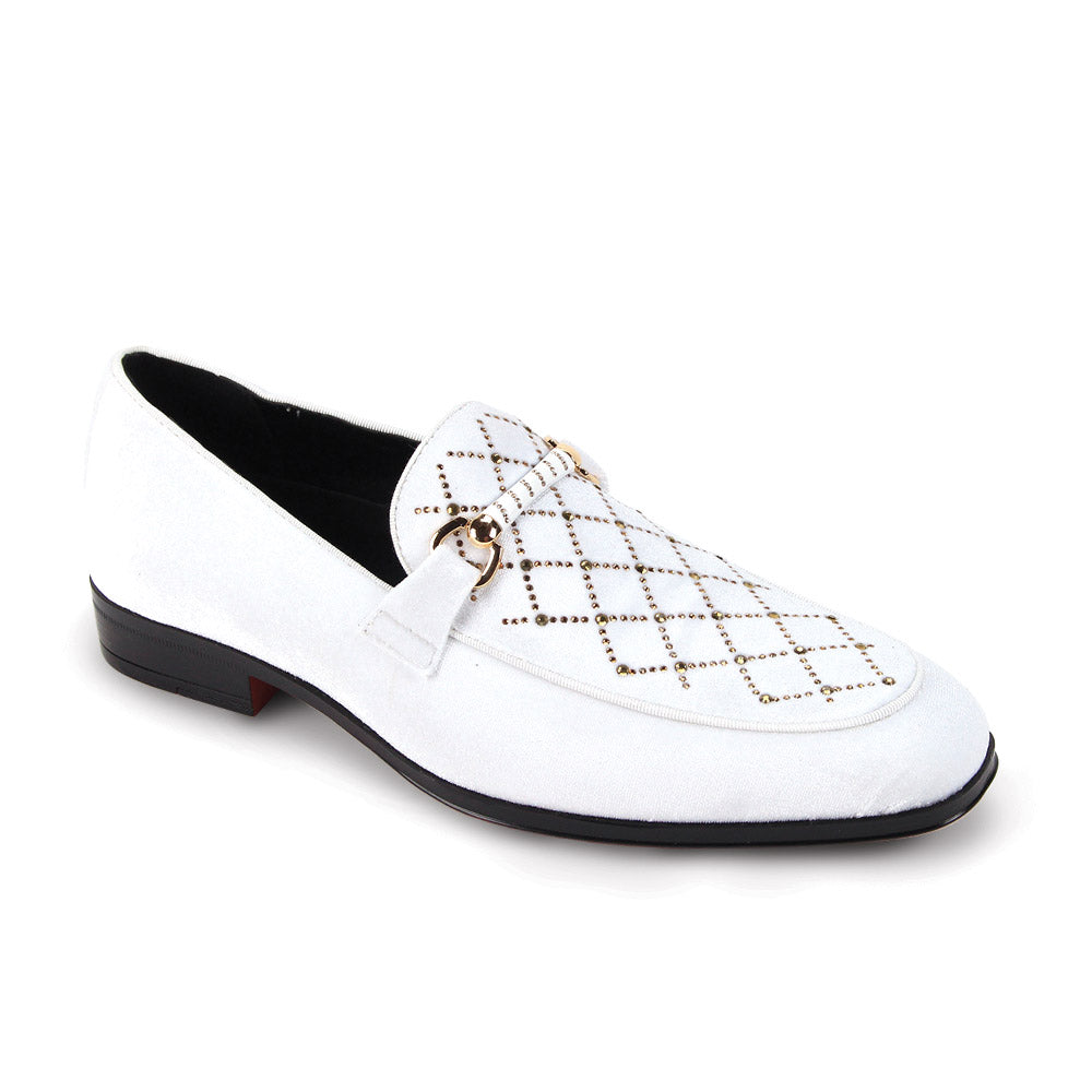 After Midnight Val Smoker Shoes White/Gold