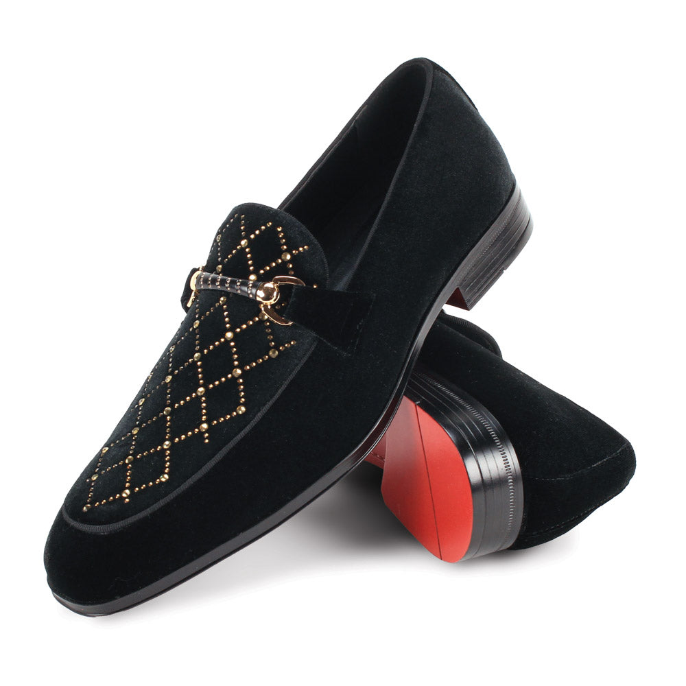 After Midnight Val Smoker Shoes Black/Gold