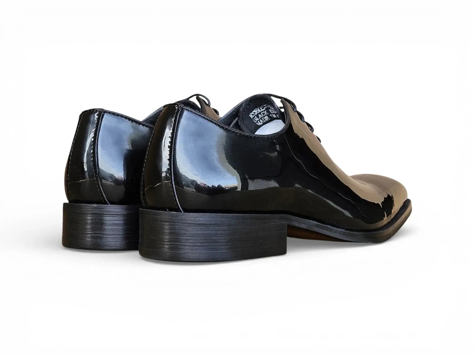 Wholecut Patent Leather Oxford