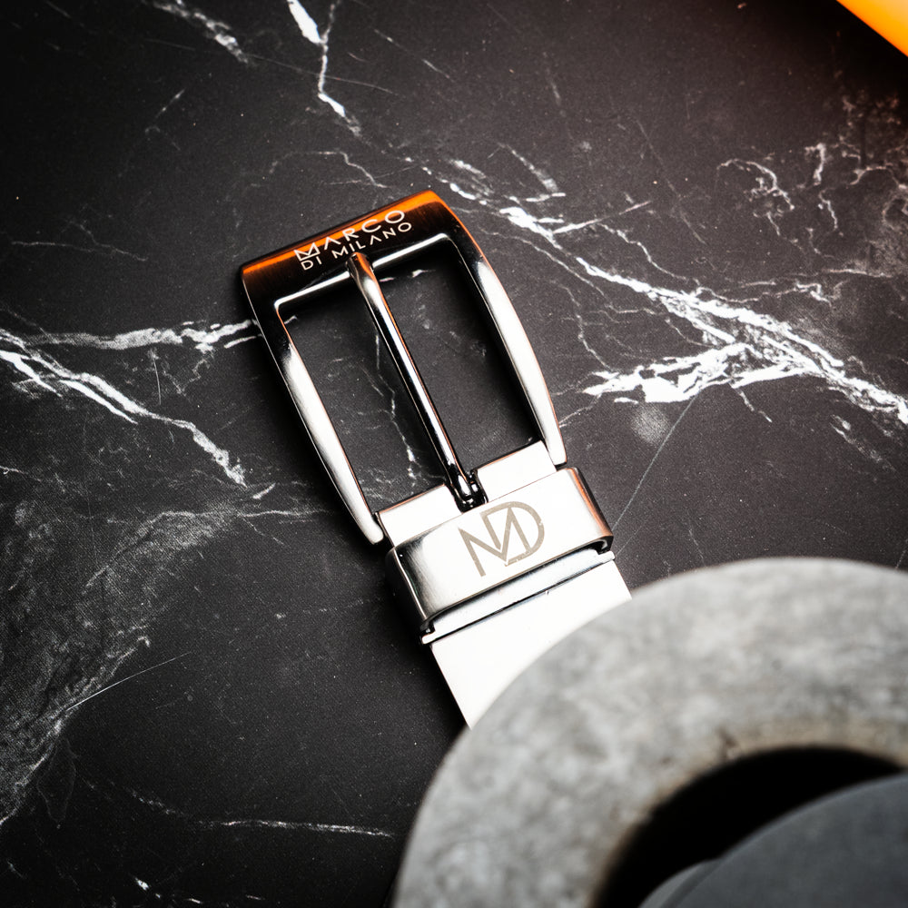 Alessio Belt White / Gray