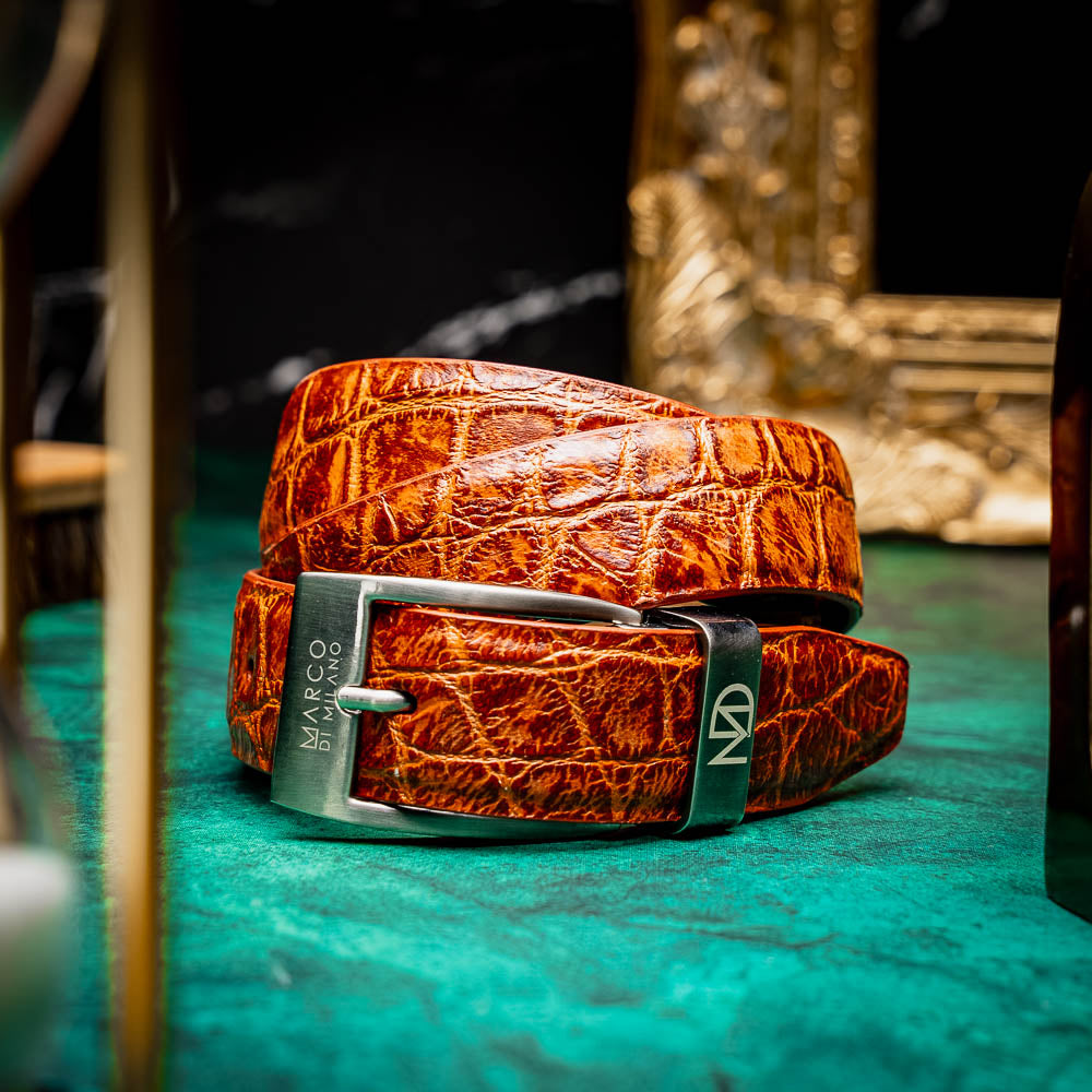 Emilio Belt Antique Honey