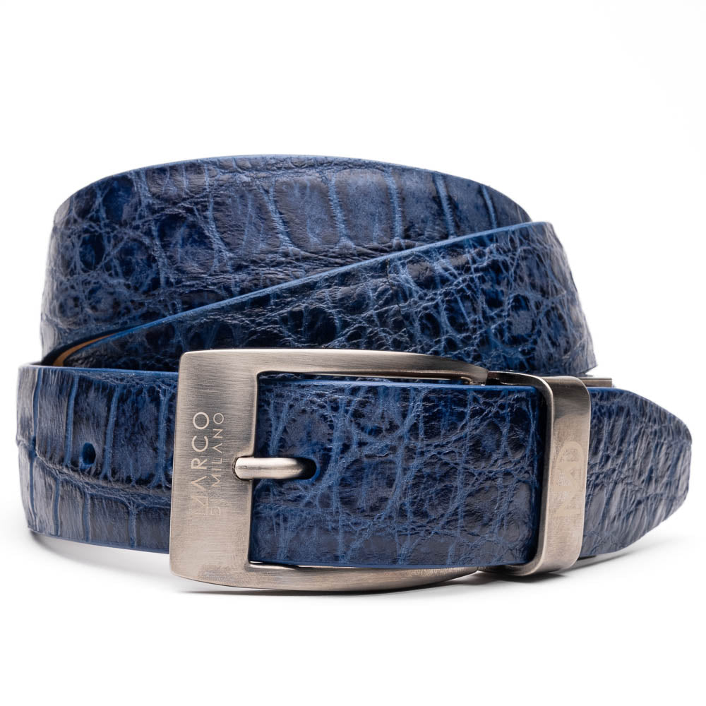 Emilio Belt Antique Navy