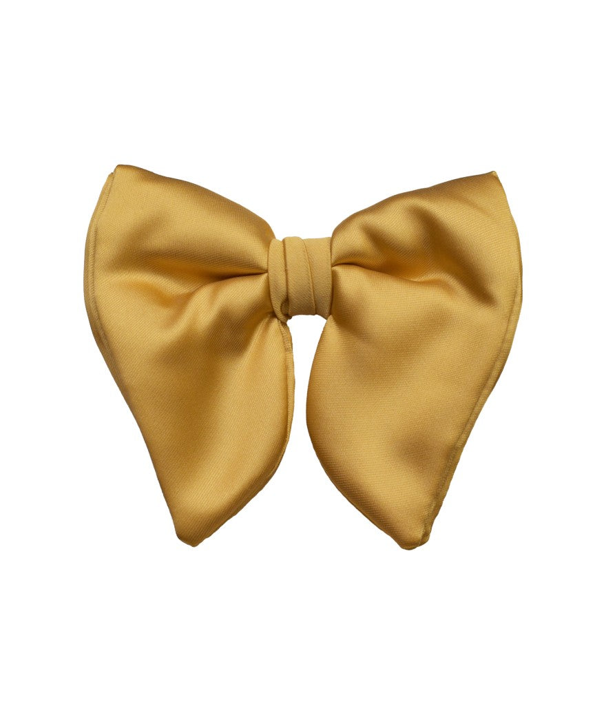 Brand Q DBT100-JJ Droopy Bow Tie & Hankie Gold