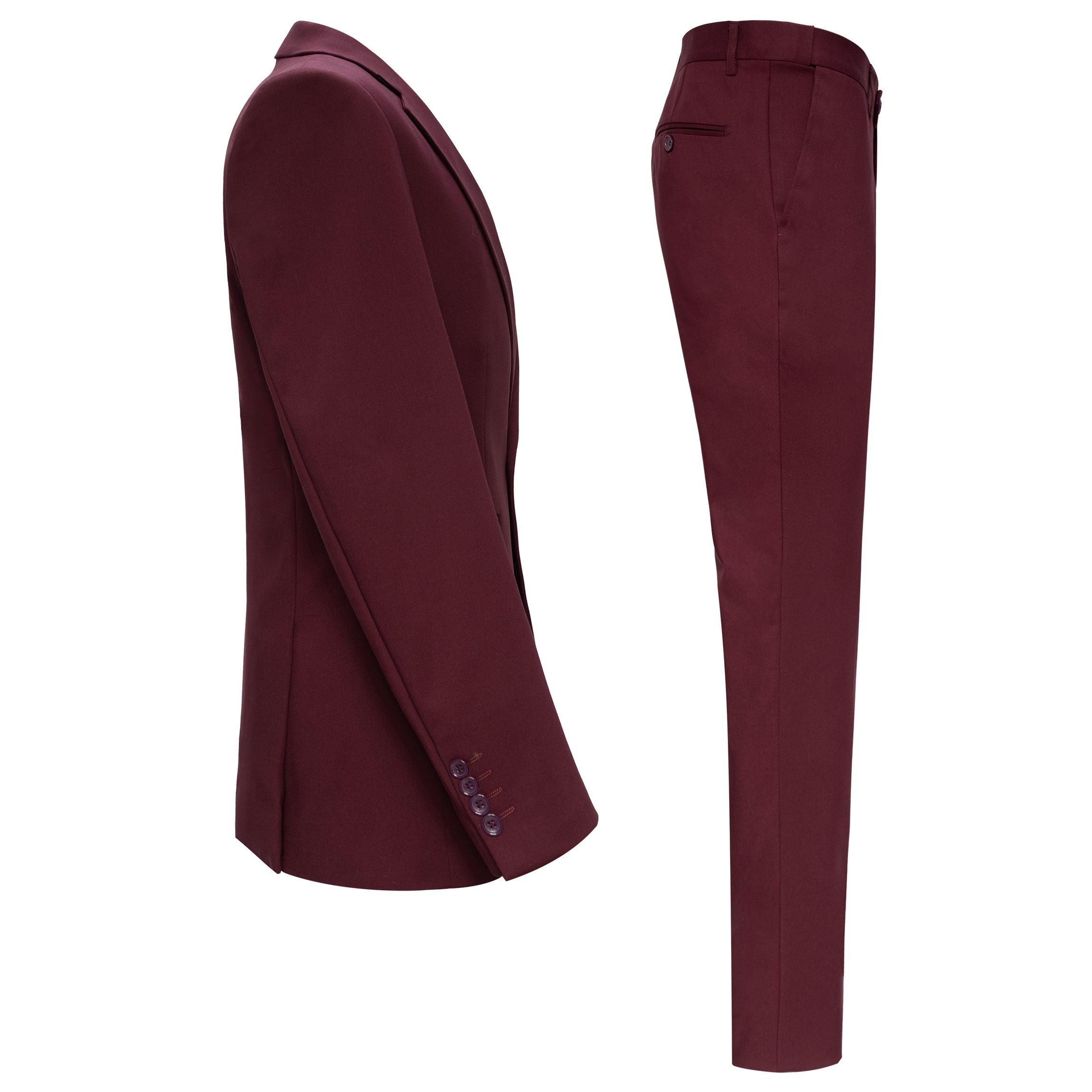 Signature Suit BURGUNDY
