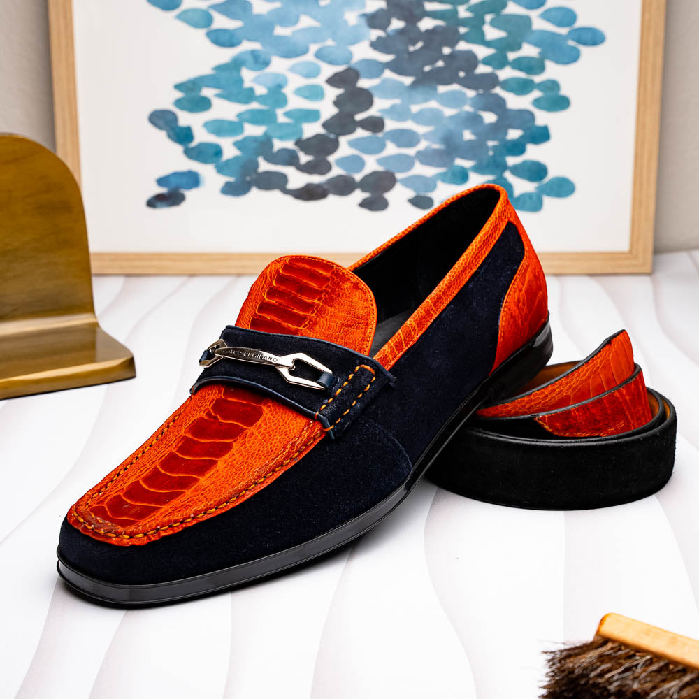 Hugo Belt Orange / Navy