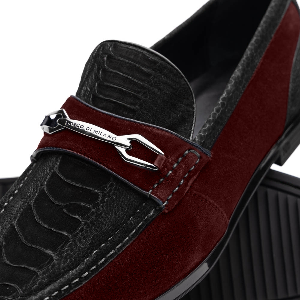 Hugo Ostrich Black / Wine