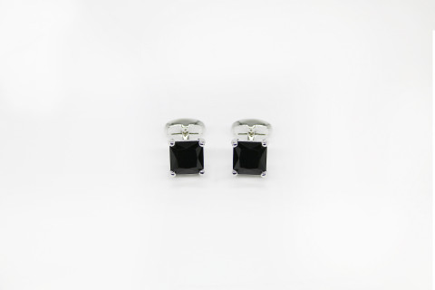 Steven Land CF600 Solid Princess Cut Cufflinks