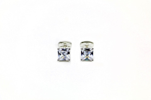 Steven Land CF600 Solid Princess Cut Cufflinks