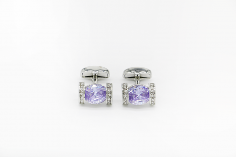 Steven Land CF231-2 Individual Cufflink Set Silver