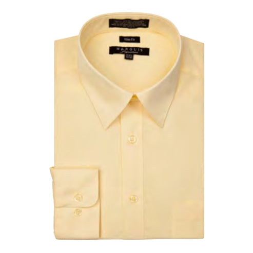 Marquis 009SL Dress Shirt Slim Fit Banana